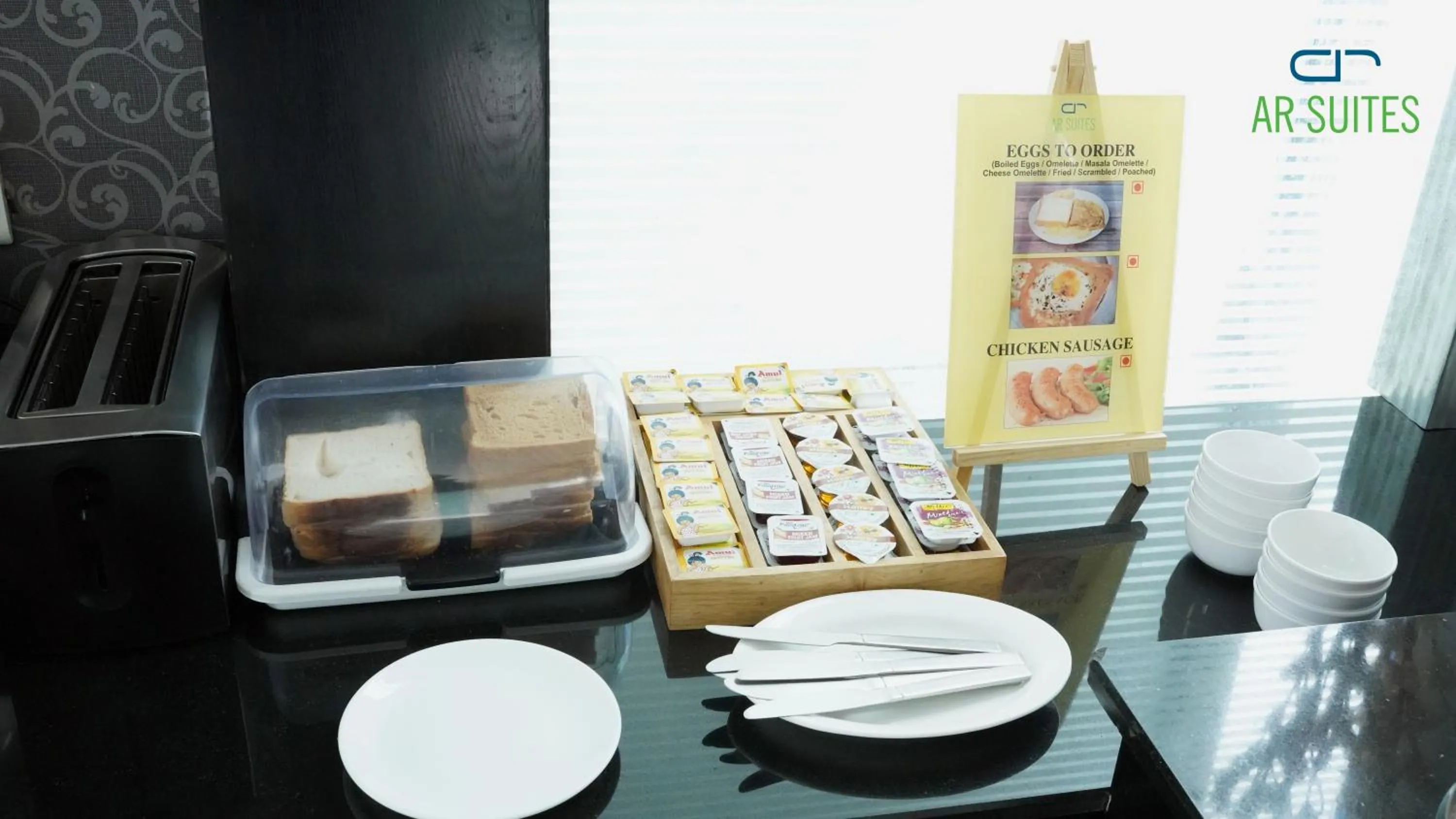 Food in AR Suites Fontana Bay - Kalyani Nagar