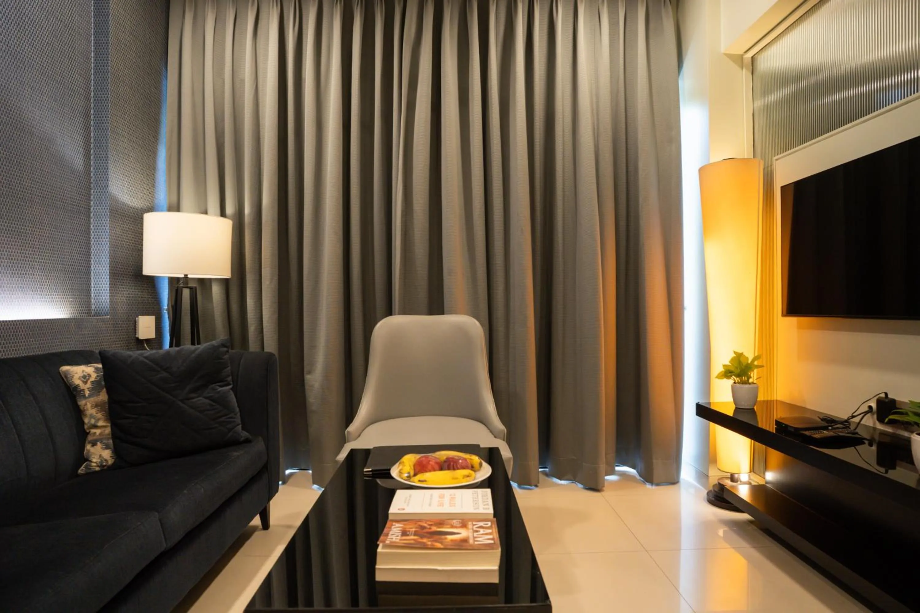 Living room in AR Suites Fontana Bay - Kalyani Nagar