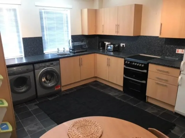 Kitchen or kitchenette in Thurso Self Catering Pet Friendly Holiday Lets