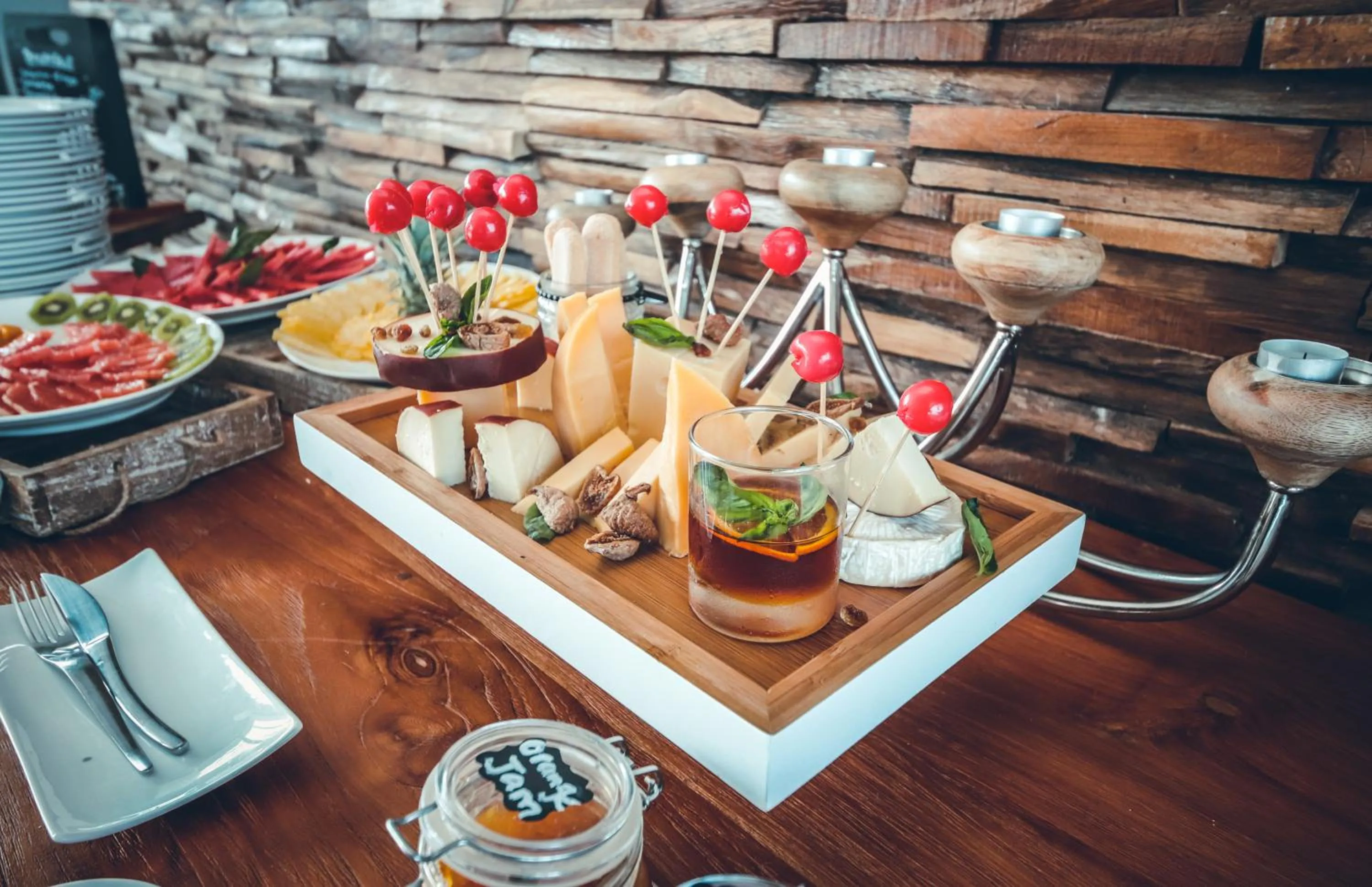 Restaurant/places to eat in Hotel Chalets Chamarel