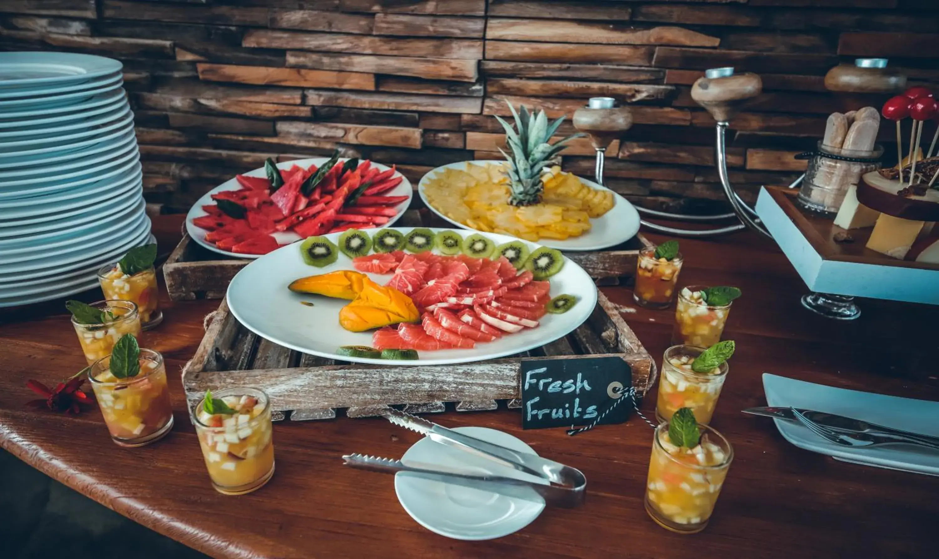 Restaurant/places to eat in Hotel Chalets Chamarel Restaurant/places to eat in Hotel Chalets Chamarel