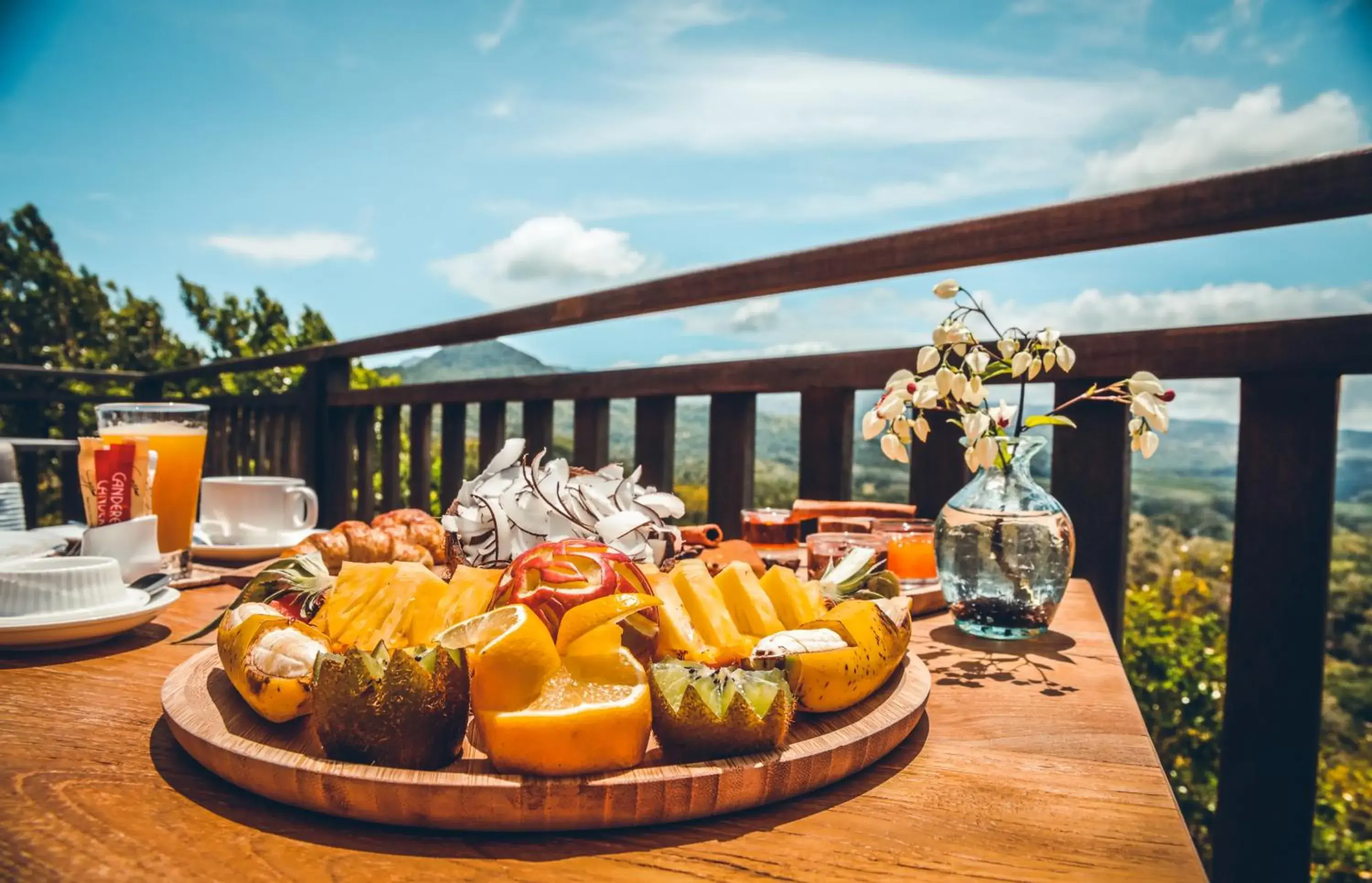 Restaurant/places to eat in Hotel Chalets Chamarel Restaurant/places to eat in Hotel Chalets Chamarel