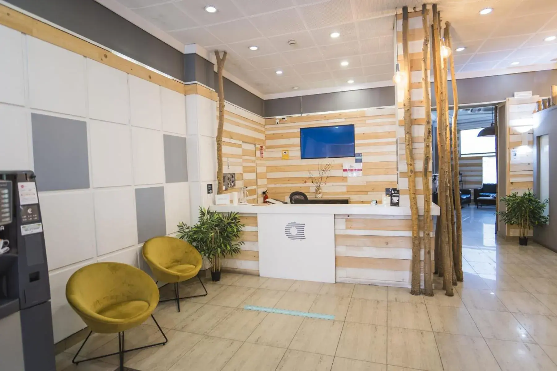 Lobby or reception in Hotel Alda Centro Ponferrada Lobby or reception in Hotel Alda Centro Ponferrada