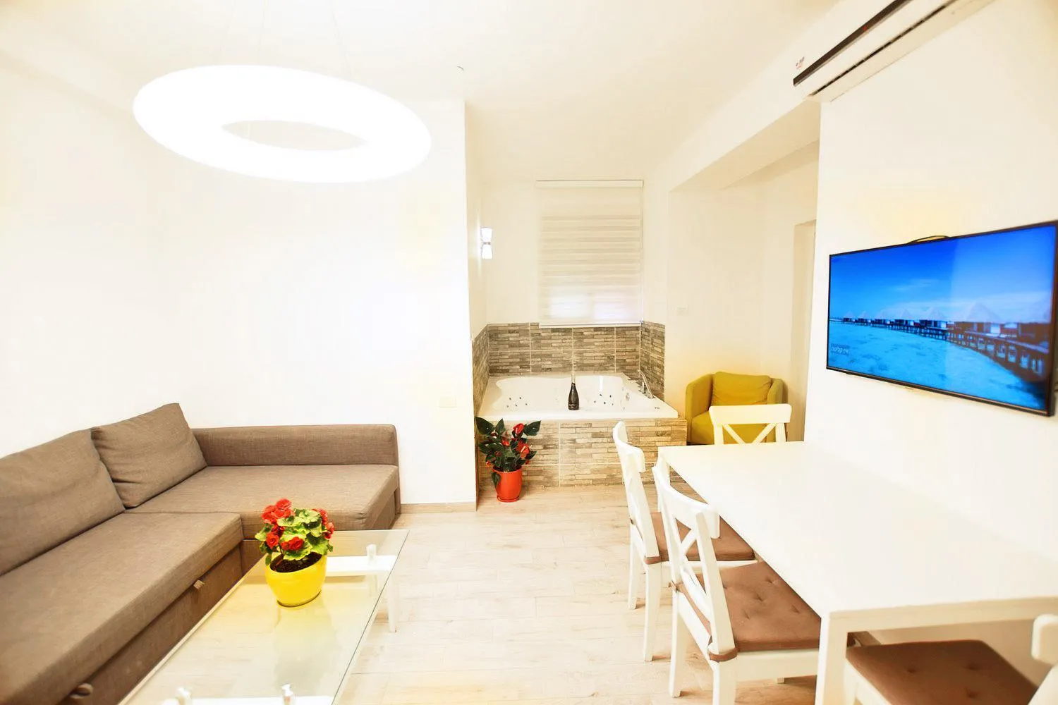 Hot Tub in Rothschild Mansion