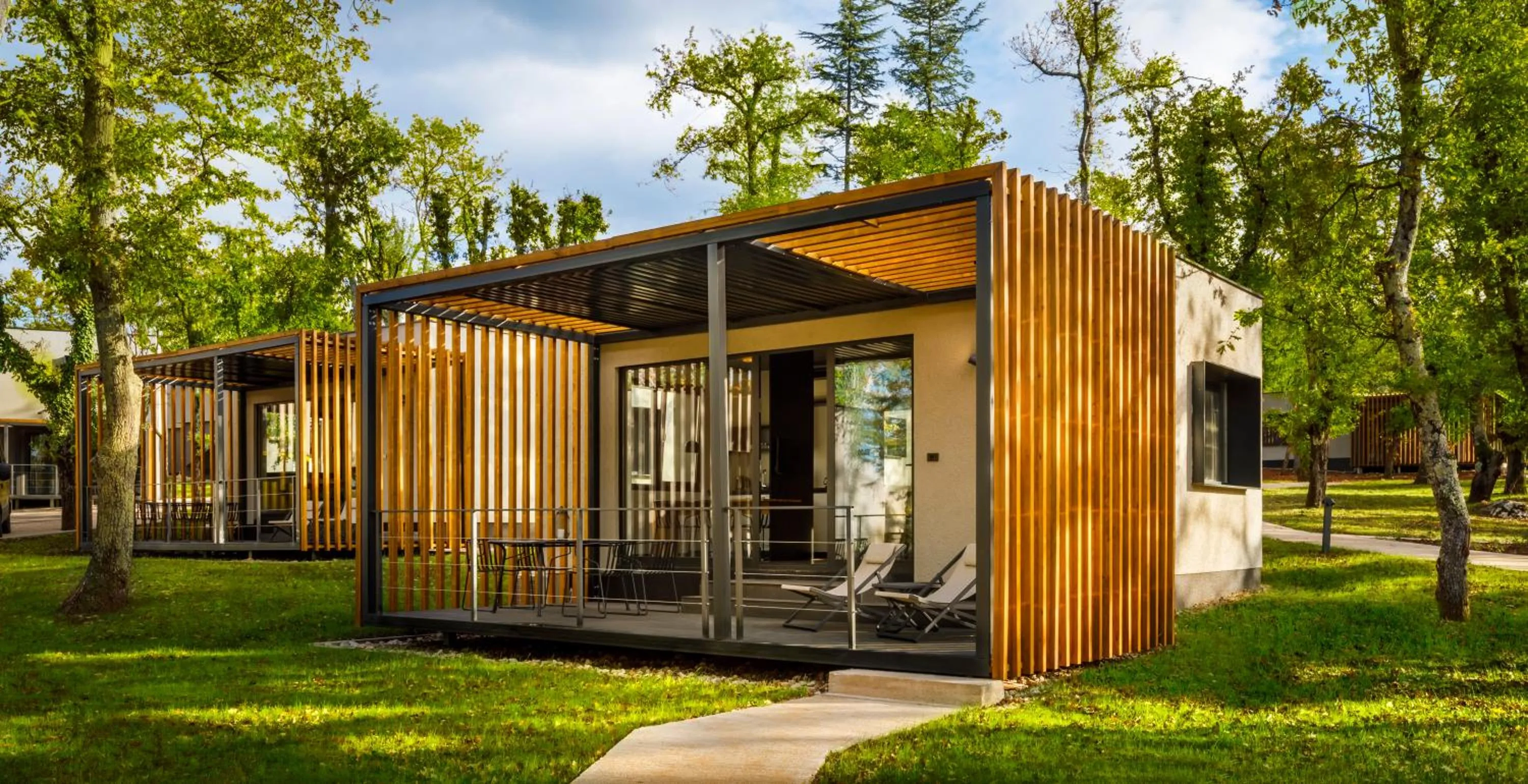 Facade/entrance in Aminess Younique Gaia Green Villas