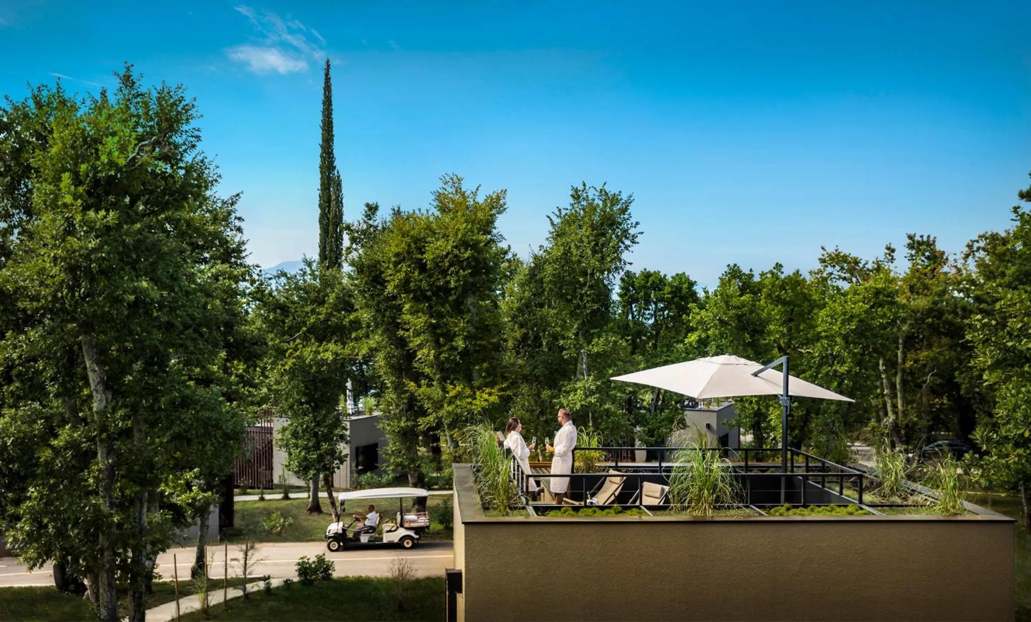 Natural landscape in Aminess Younique Gaia Green Villas