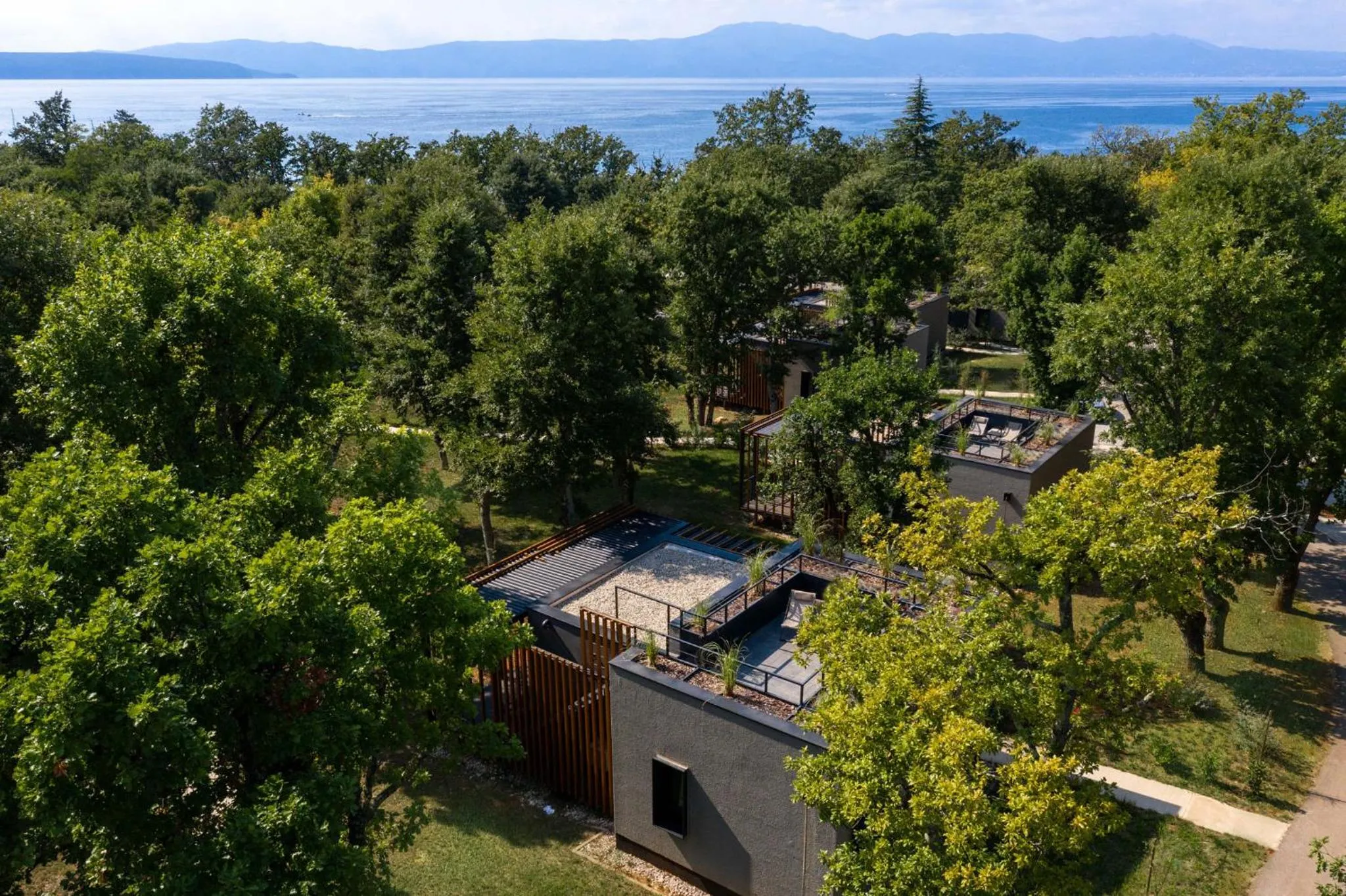 Natural landscape in Aminess Younique Gaia Green Villas