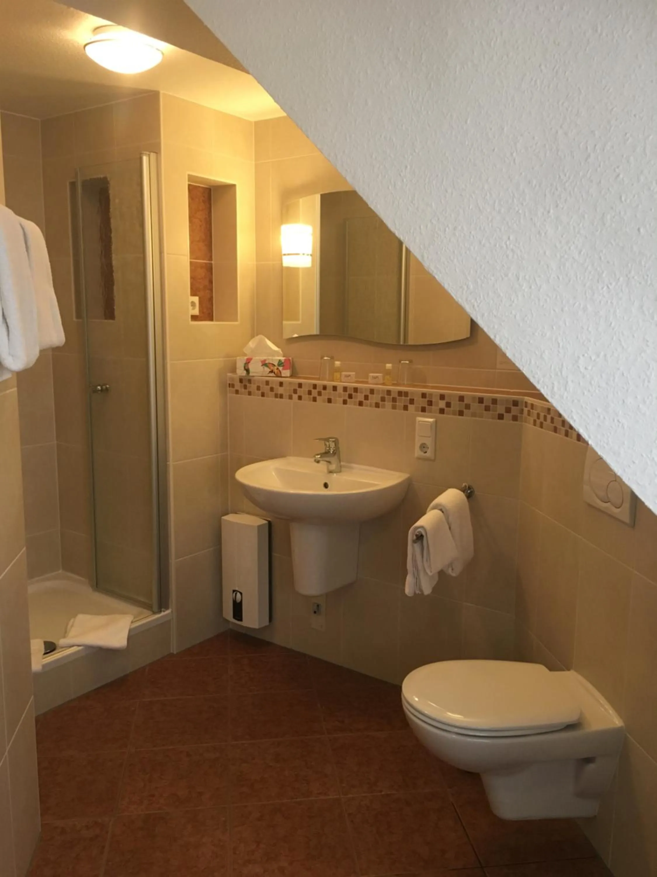 Shower in Feste Neustadt