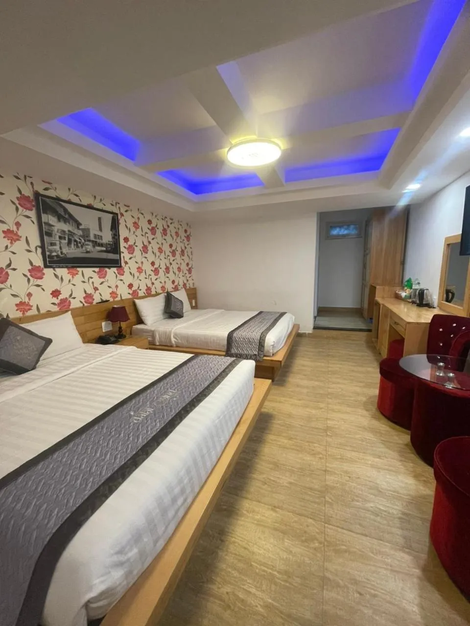 Bed in Dalat Wind Hotel