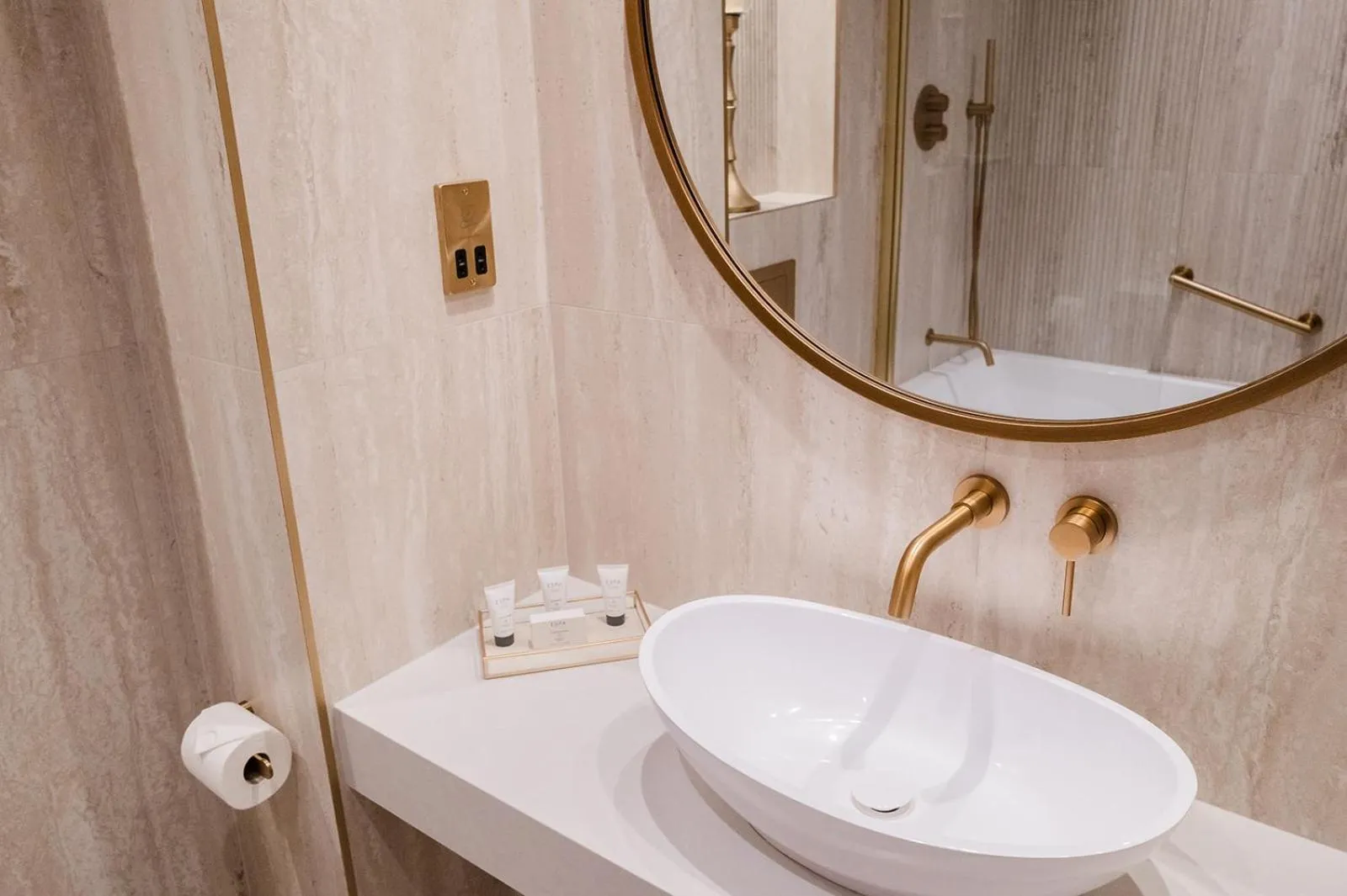 Bathroom in Lochside House Hotel & Spa