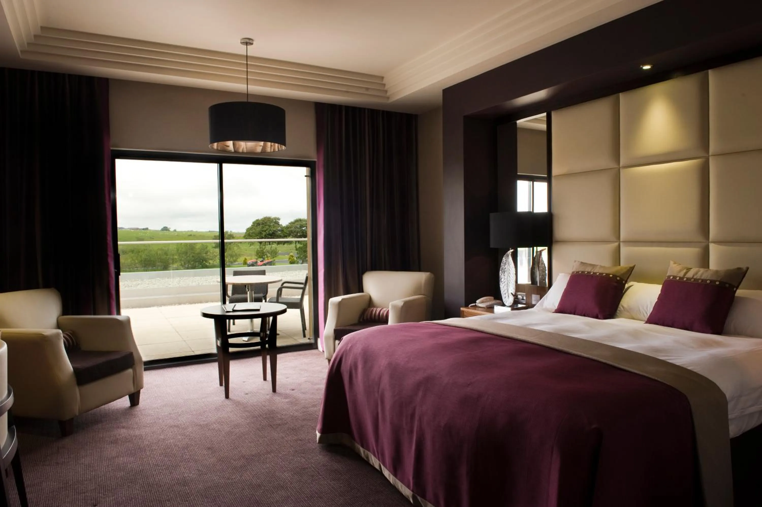 Bed in Lochside House Hotel & Spa