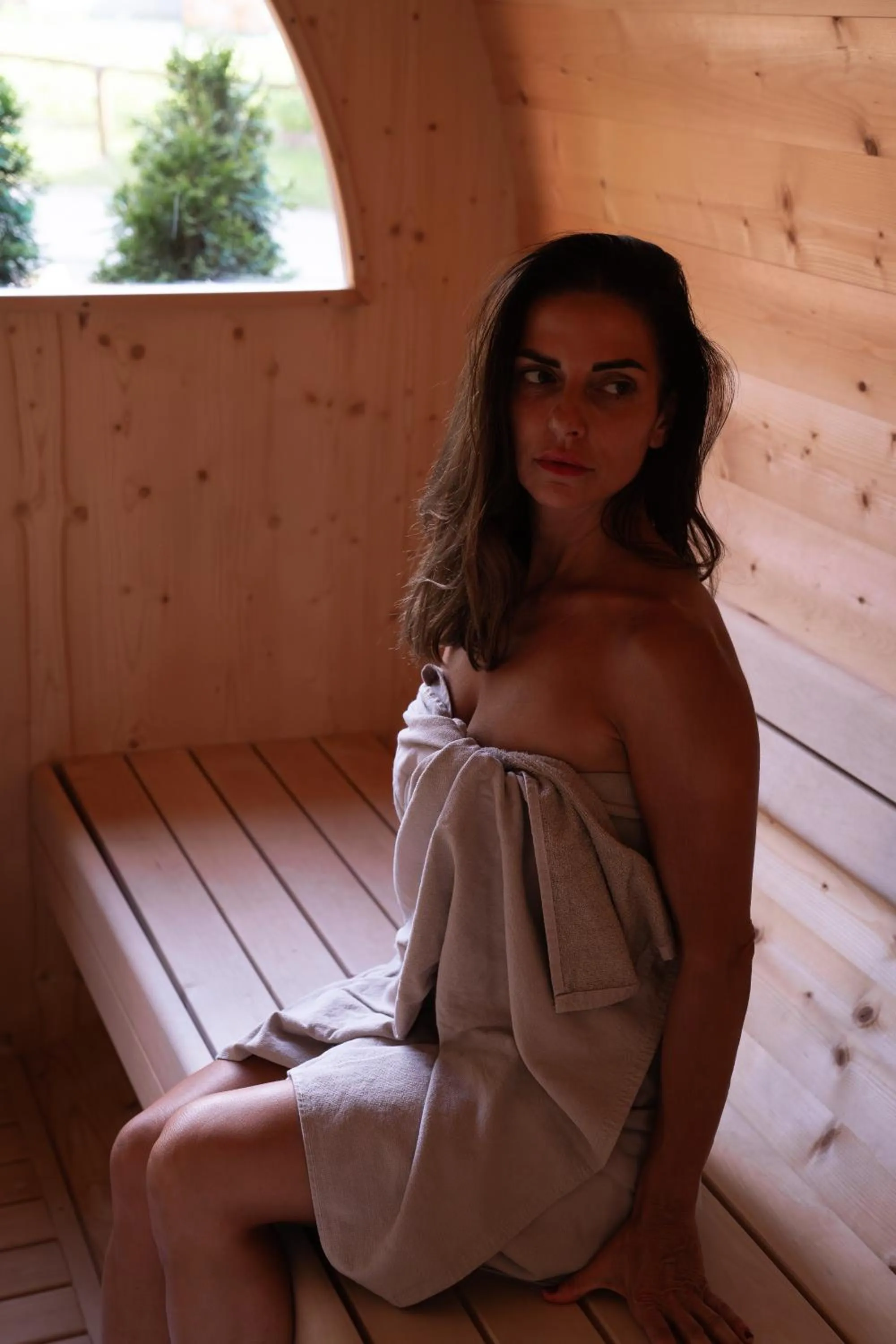 Sauna in Negritella Sweet Hotel