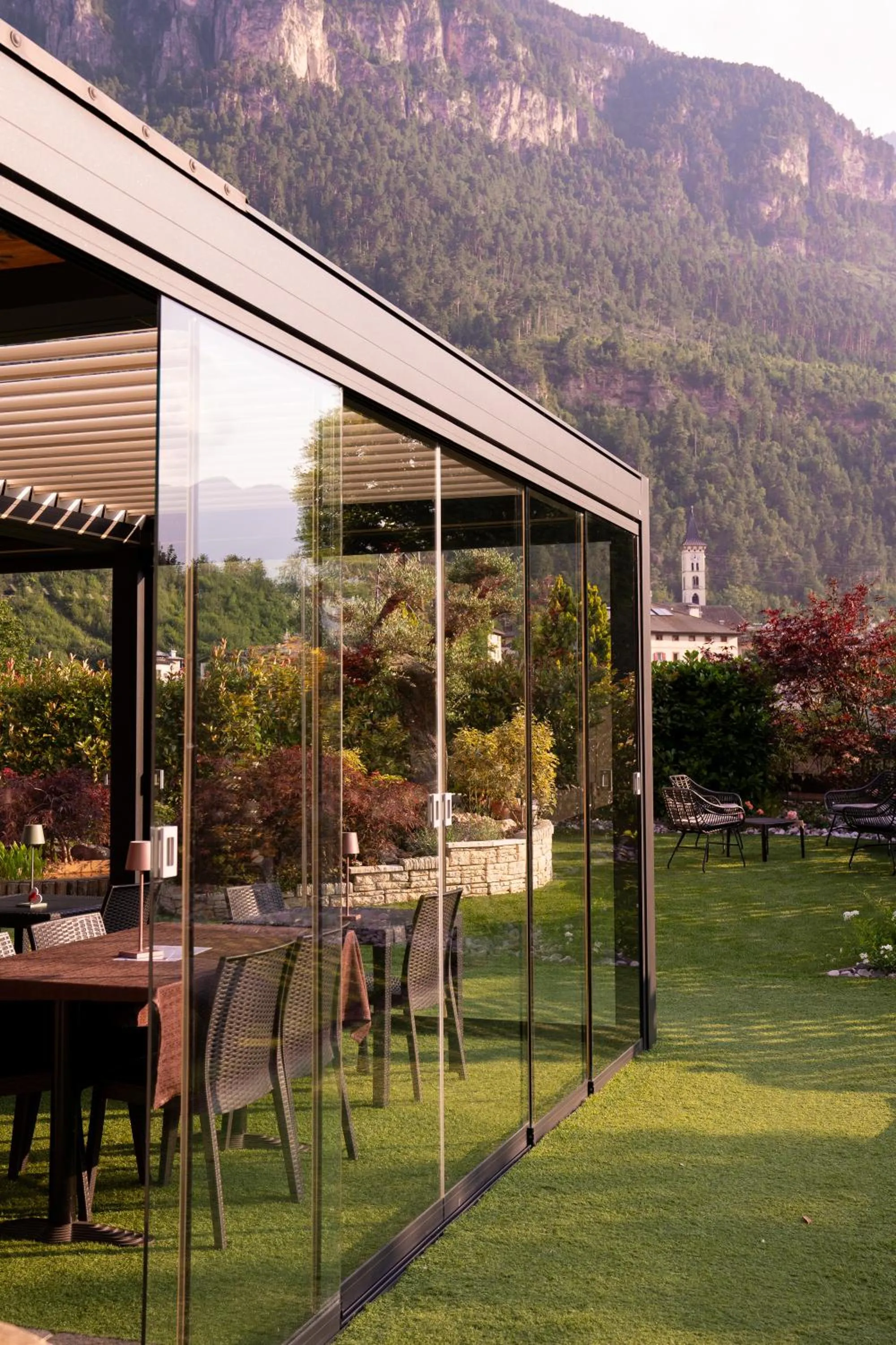 Patio in Negritella Sweet Hotel