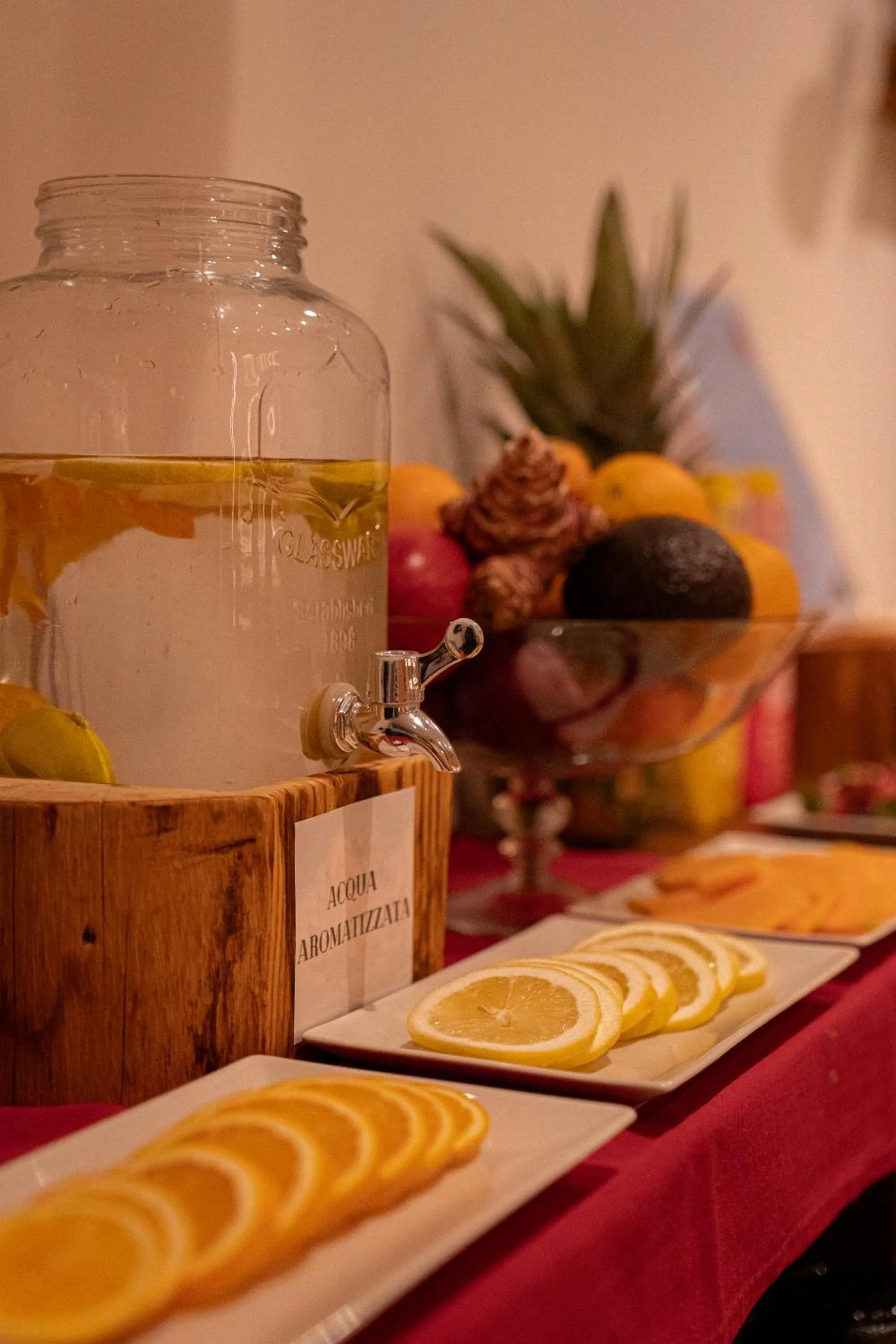 Food and drinks in Negritella Sweet Hotel