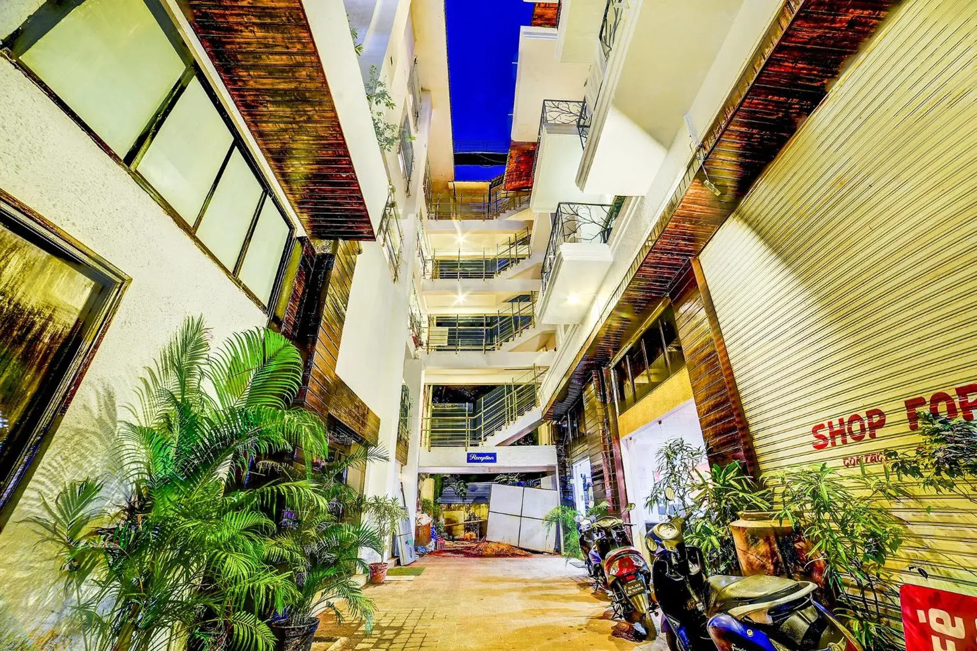 Property building in Nitya Resort, Calangute Property building in Nitya Resort, Calangute