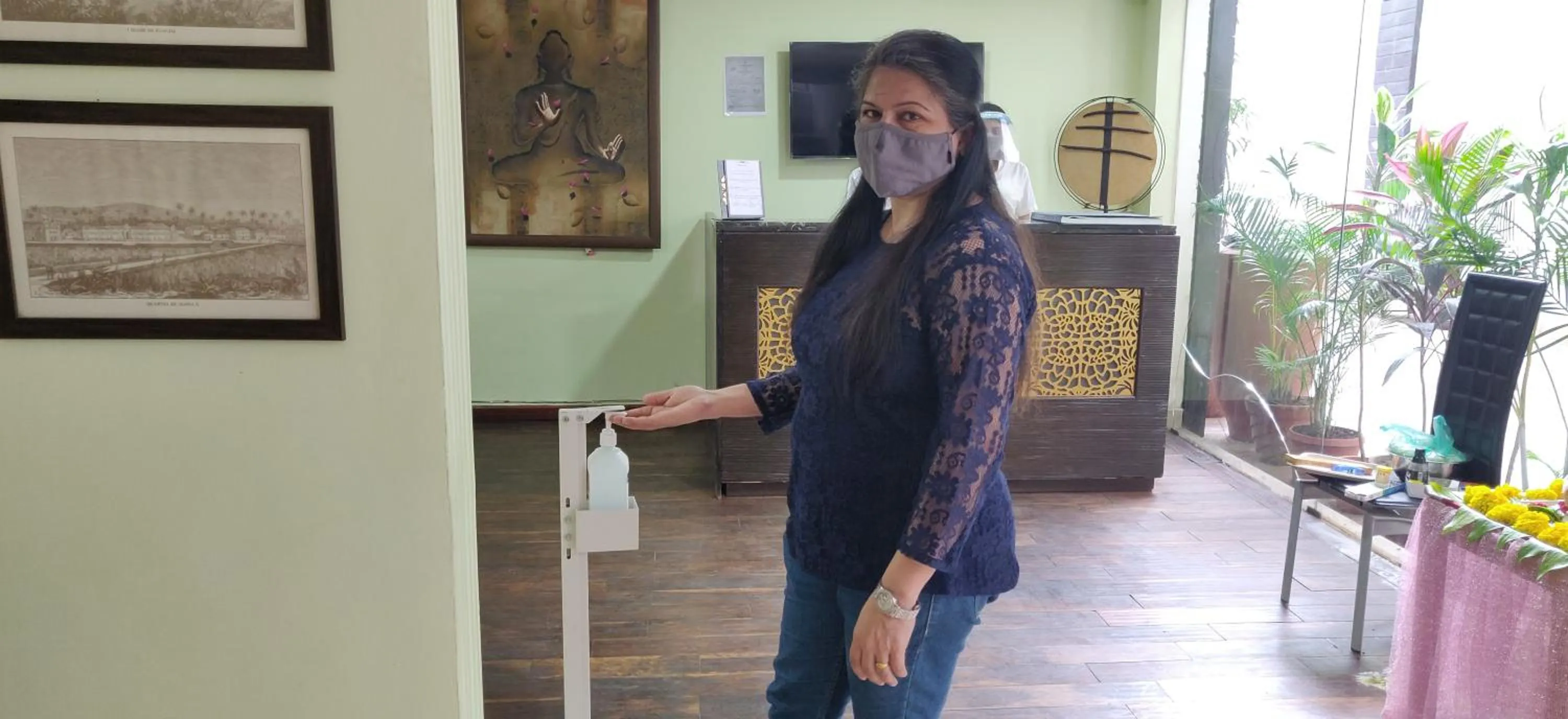 Property building in Nitya Resort, Calangute