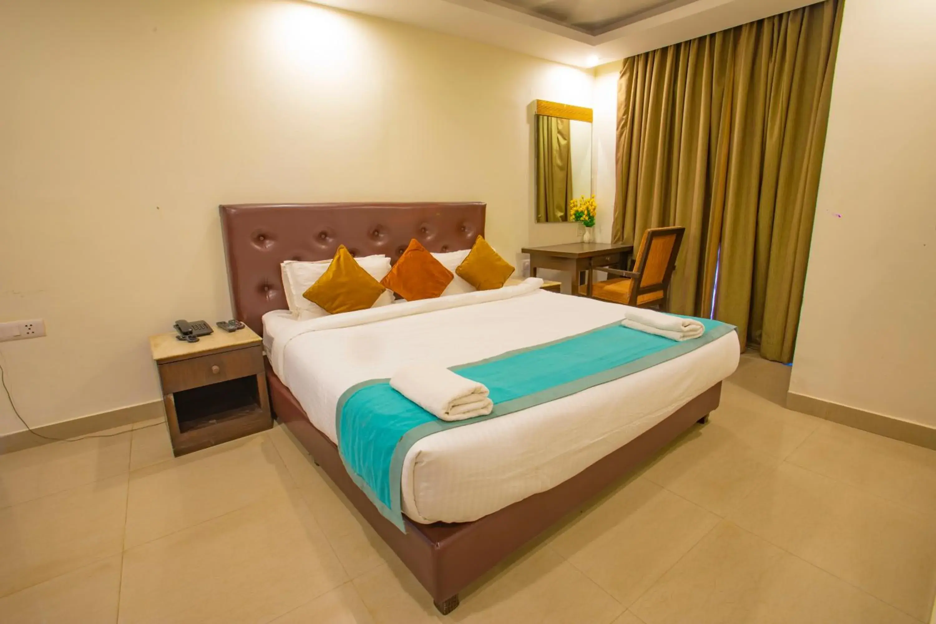Bed in Nitya Resort, Calangute Bed in Nitya Resort, Calangute