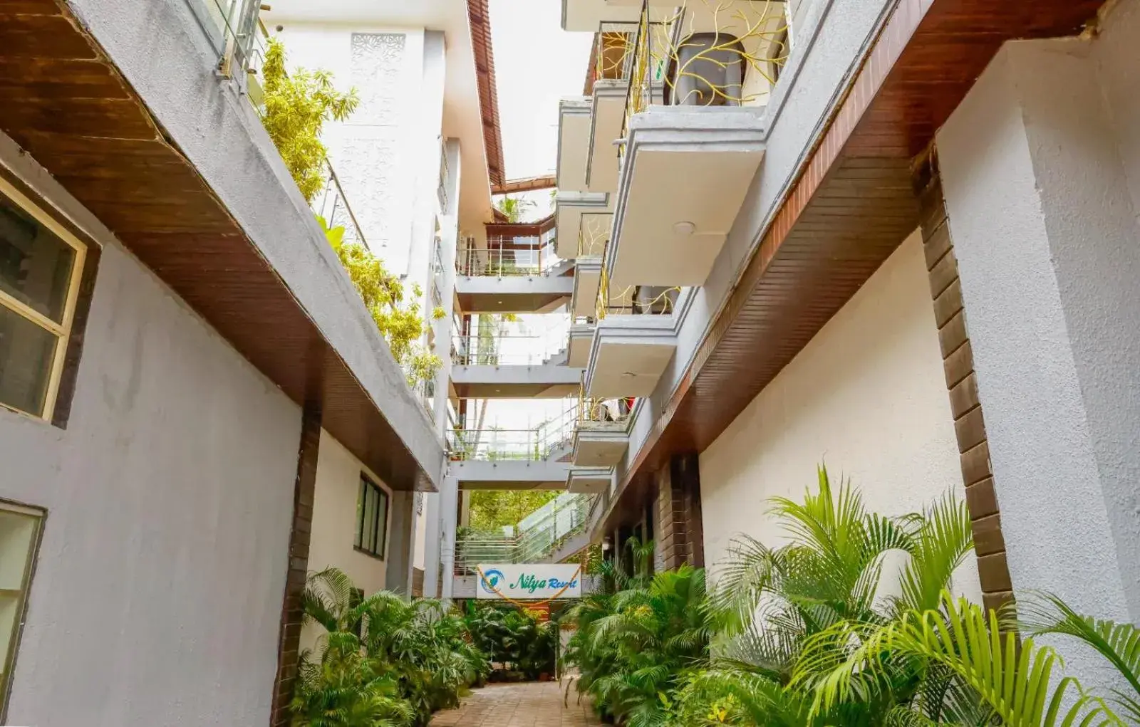 Property building in Nitya Resort, Calangute Property building in Nitya Resort, Calangute