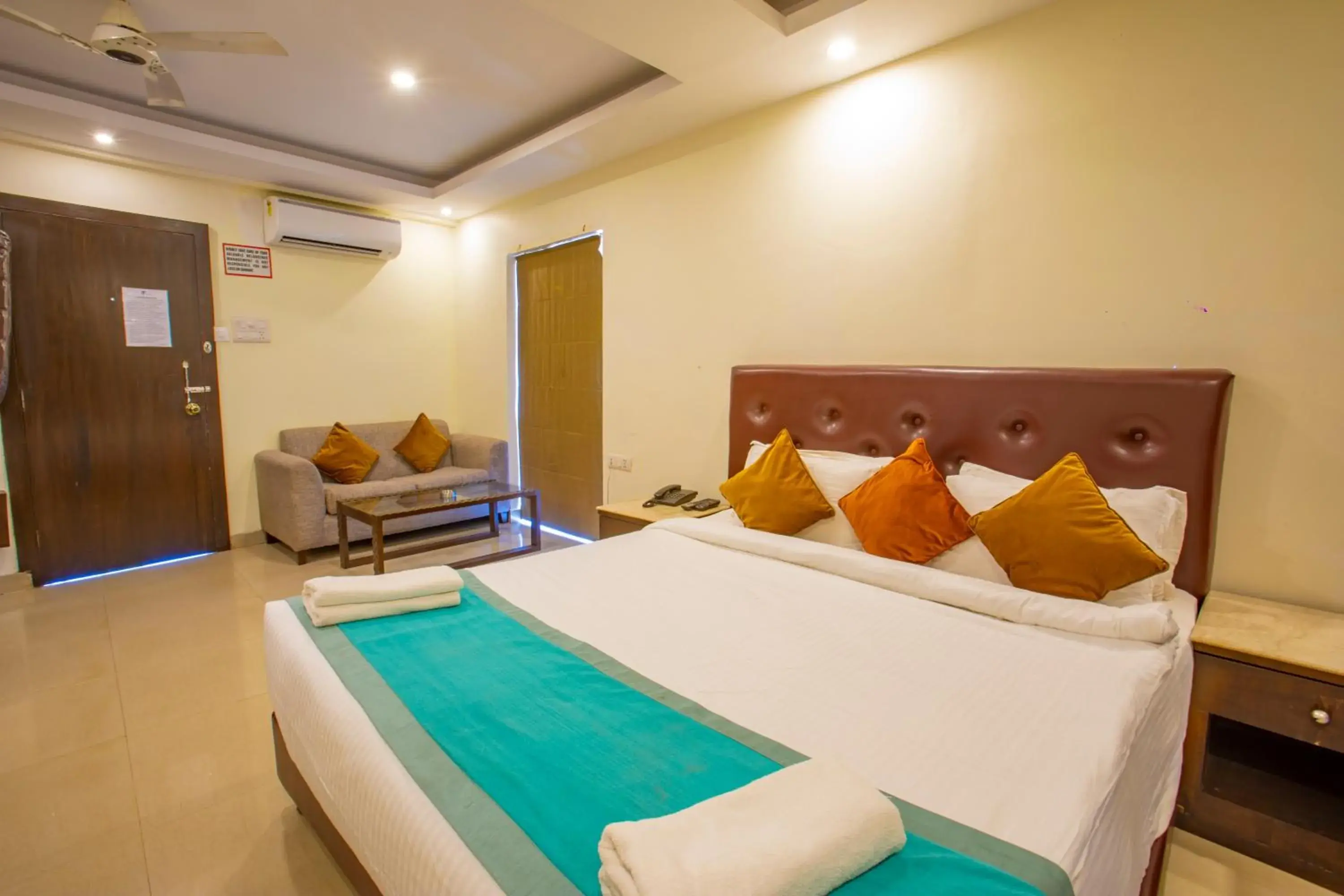 Bed in Nitya Resort, Calangute Bed in Nitya Resort, Calangute