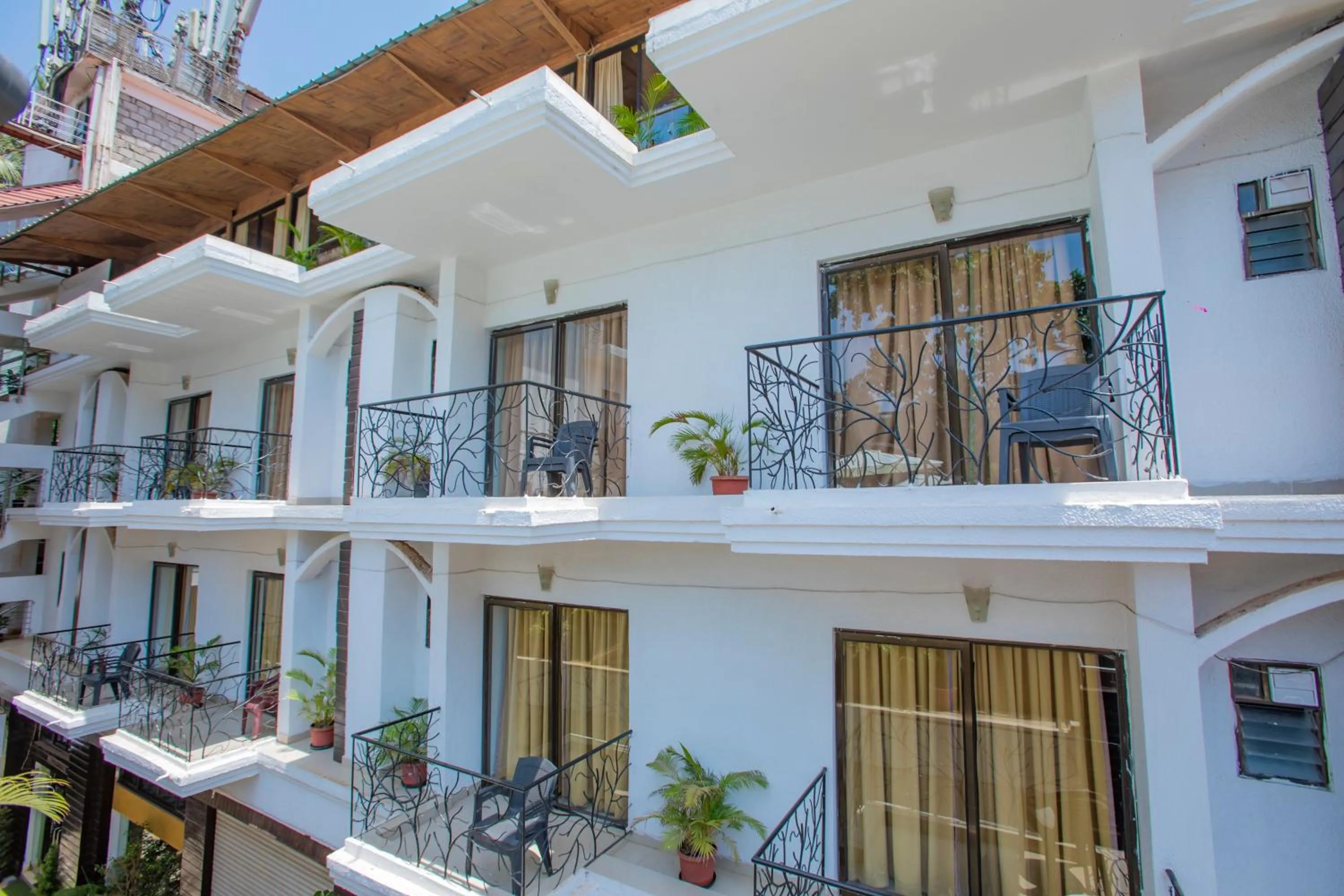 Property building in Nitya Resort, Calangute