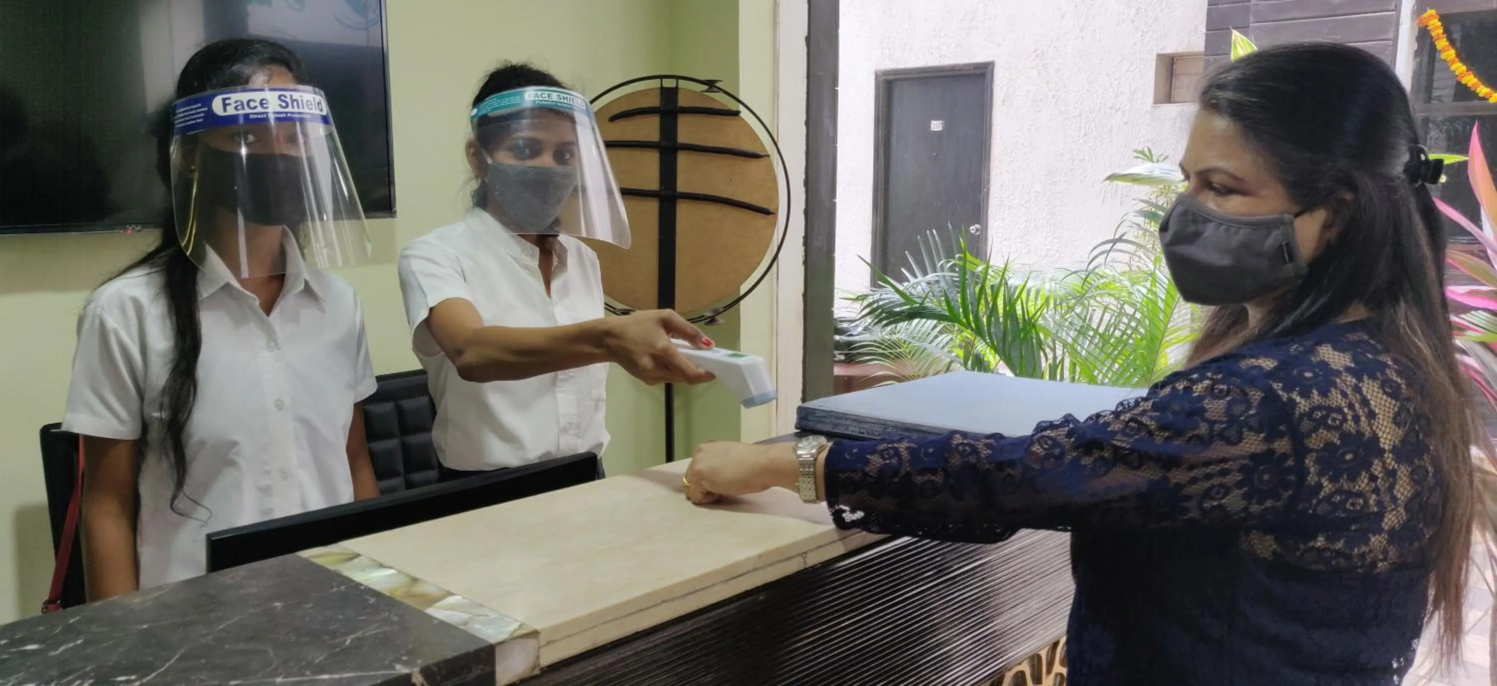 Property building in Nitya Resort, Calangute