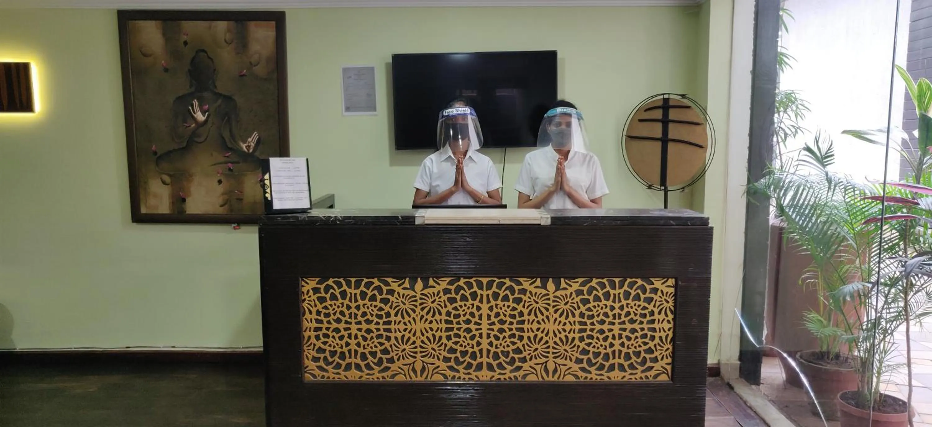 Property building in Nitya Resort, Calangute