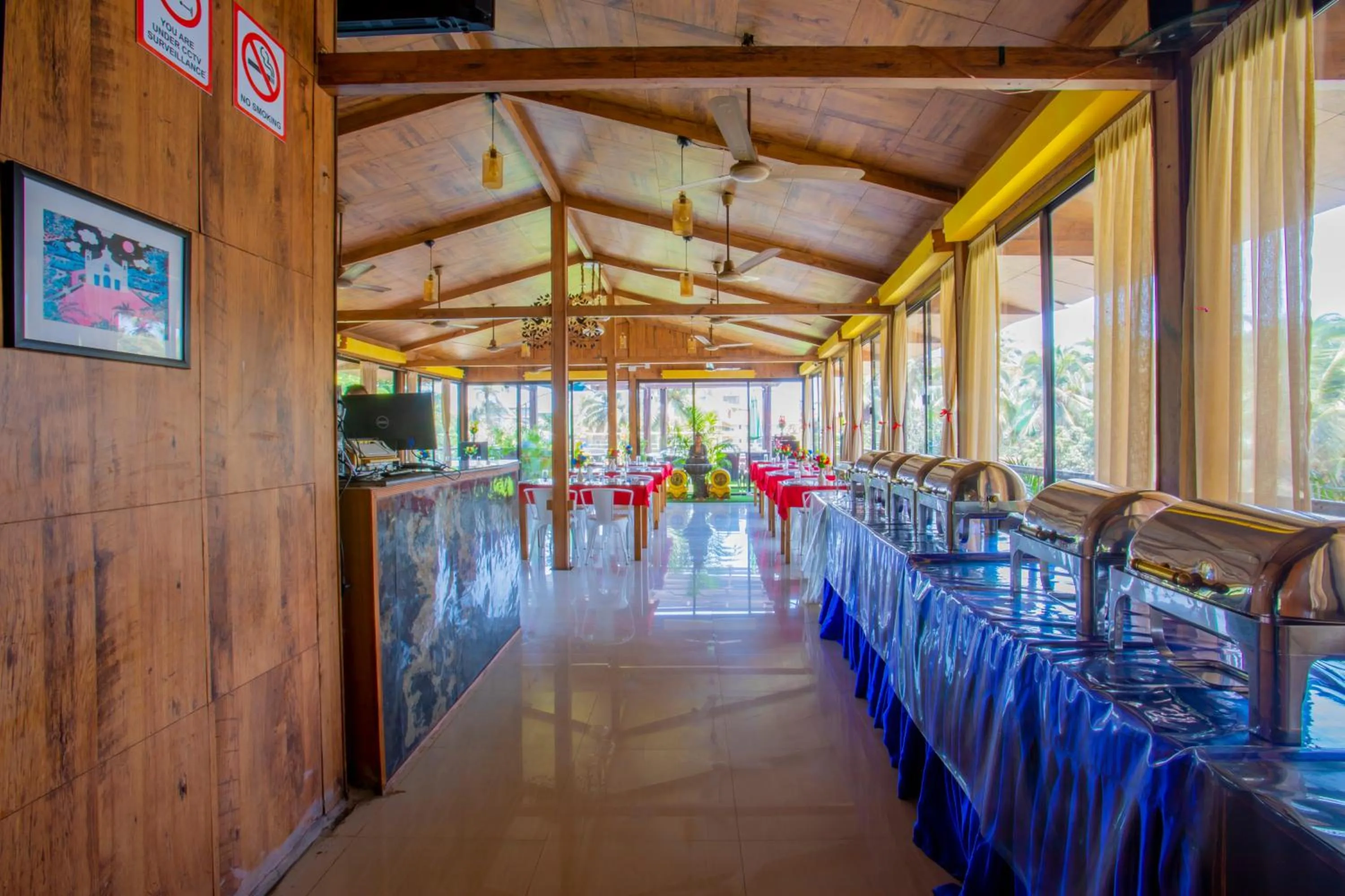 Restaurant/places to eat in Nitya Resort, Calangute