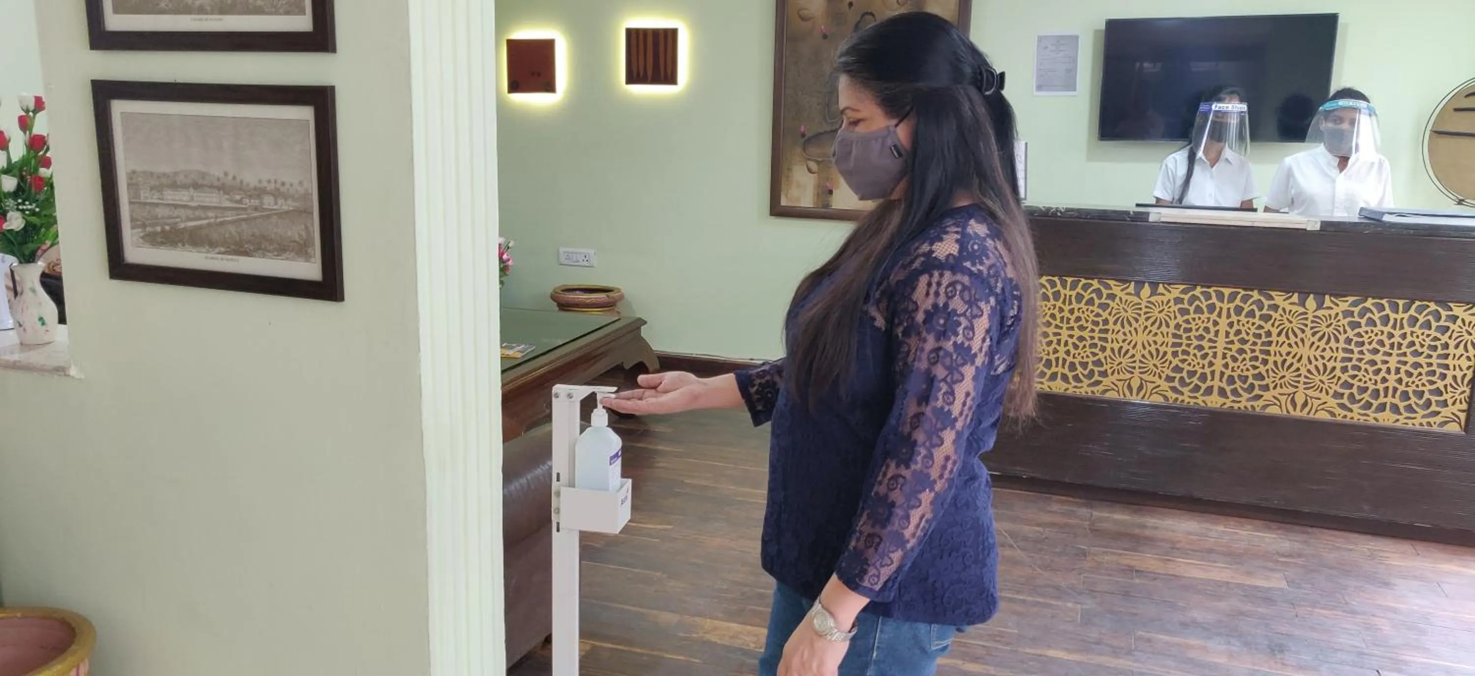 Property building in Nitya Resort, Calangute