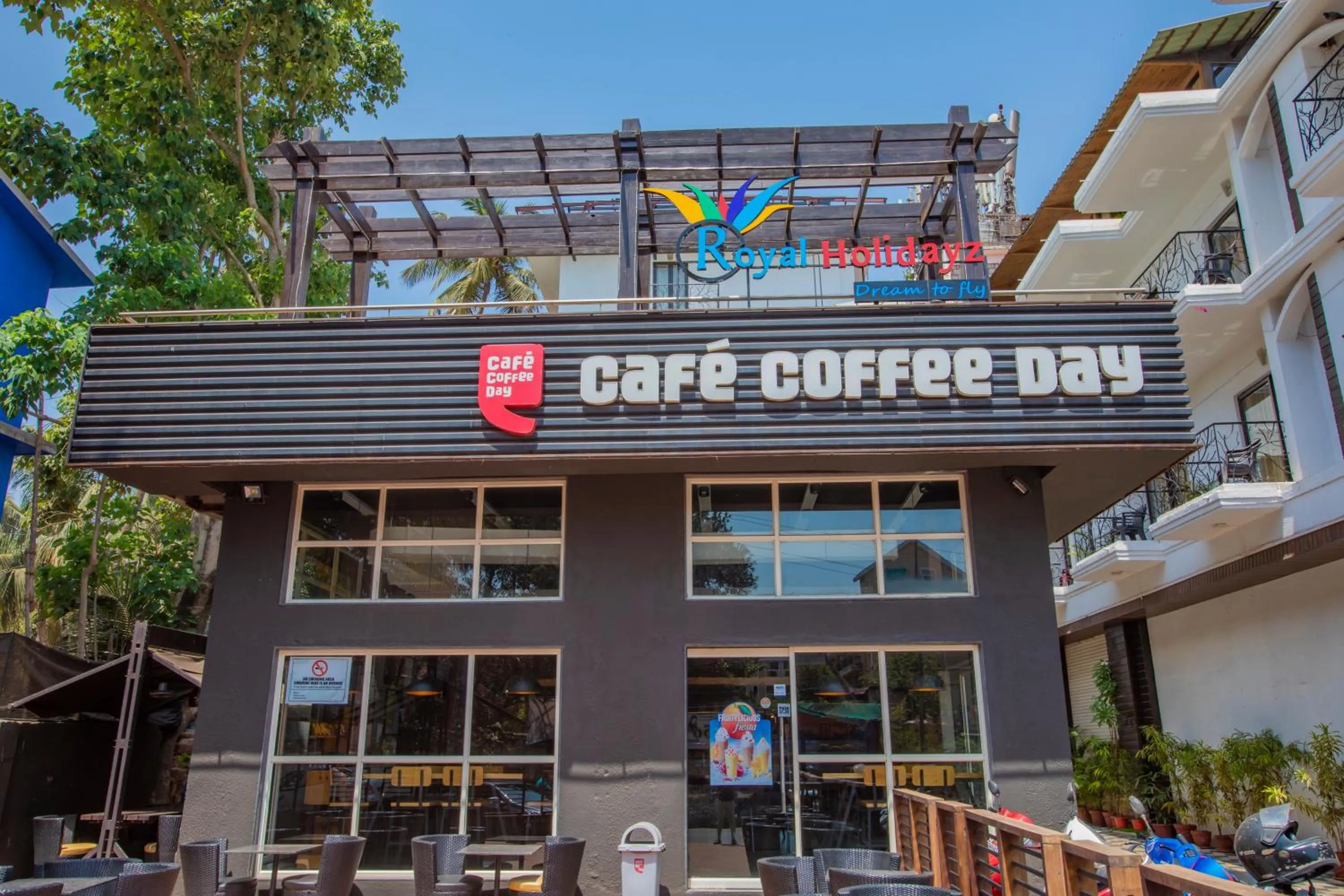 Property building in Nitya Resort, Calangute