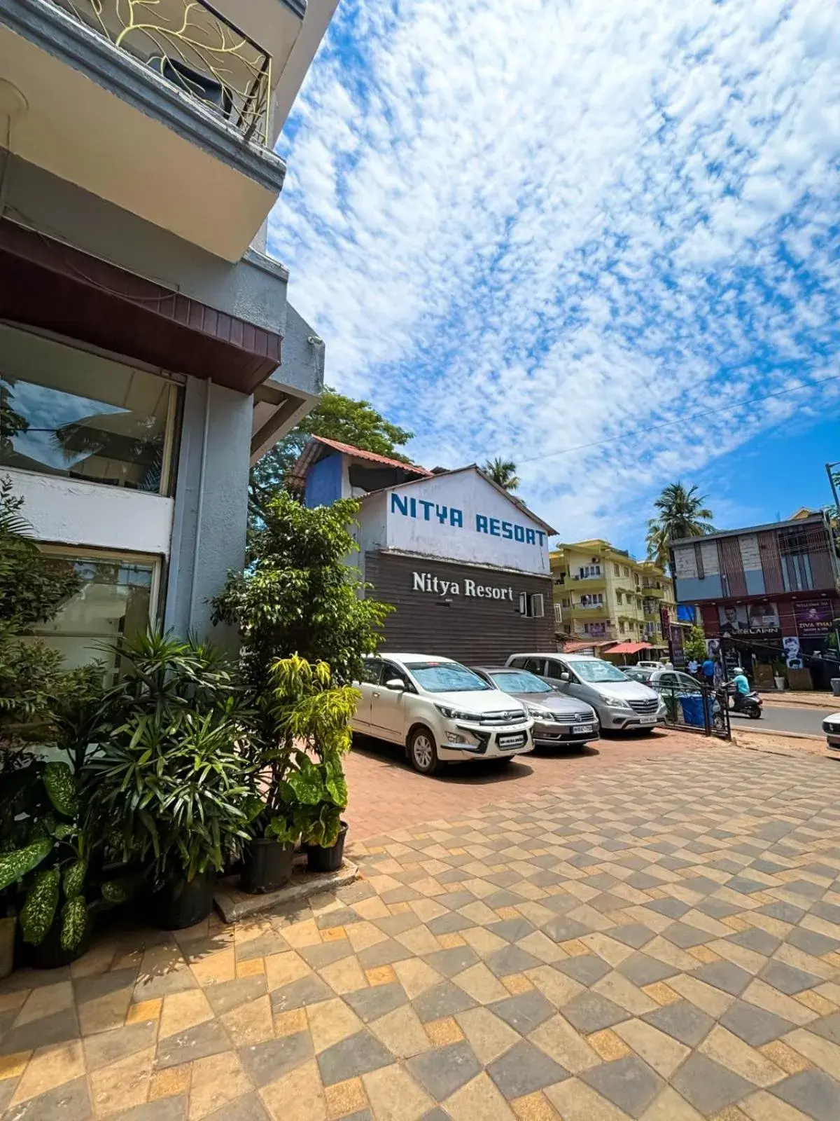 Property building in Nitya Resort, Calangute Property building in Nitya Resort, Calangute