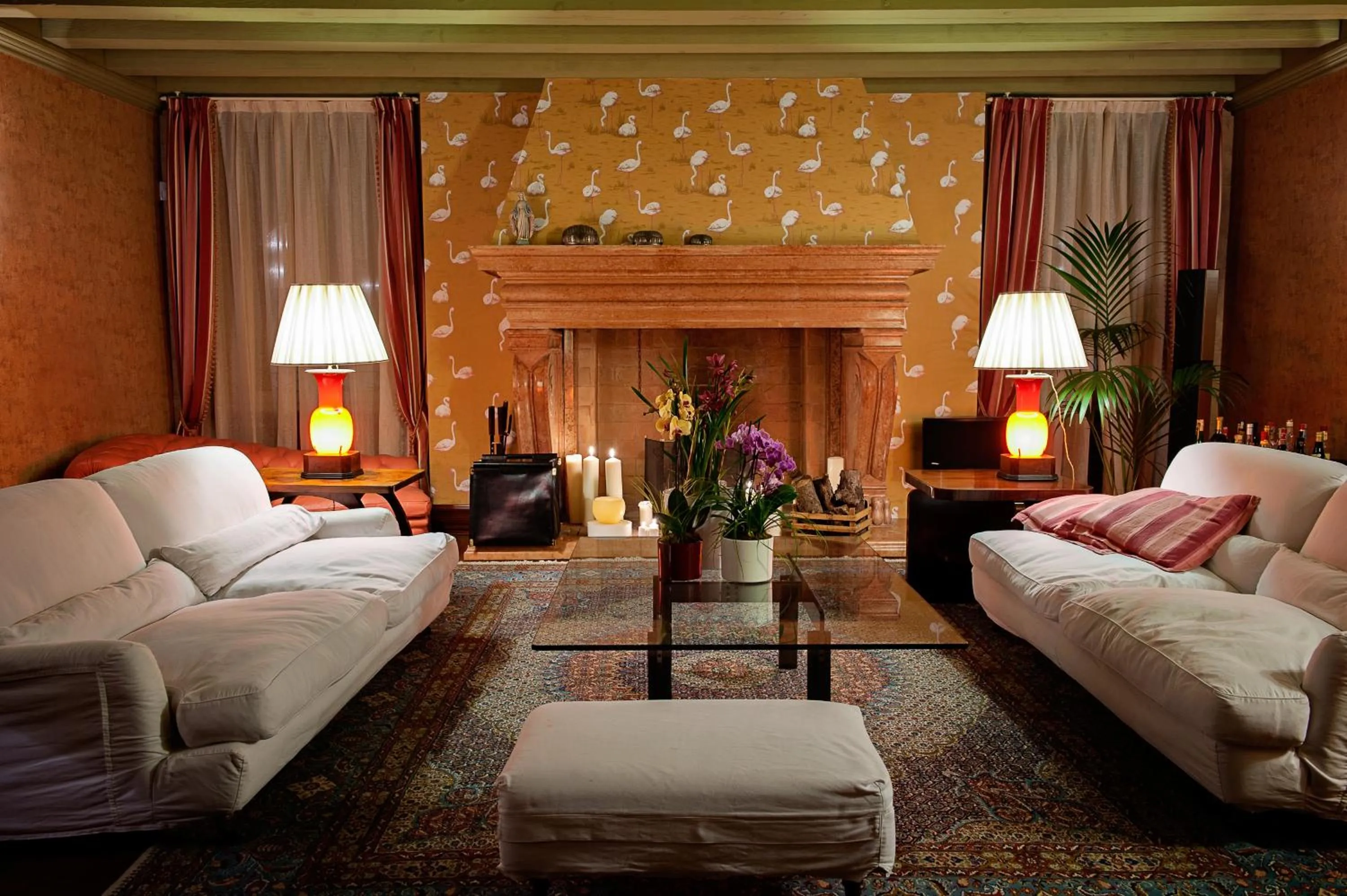 Living room in Residenza Borsari