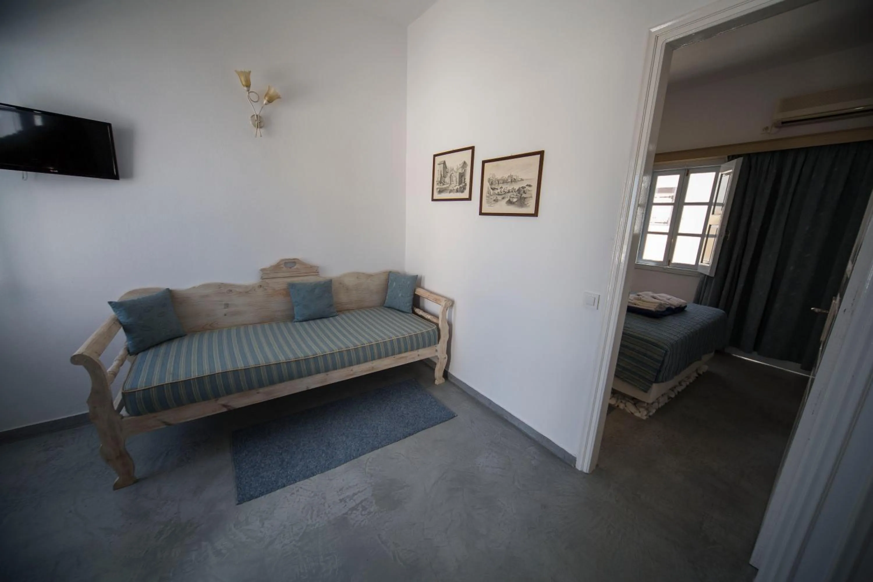 Living room in Ianthe Apartments & Villa