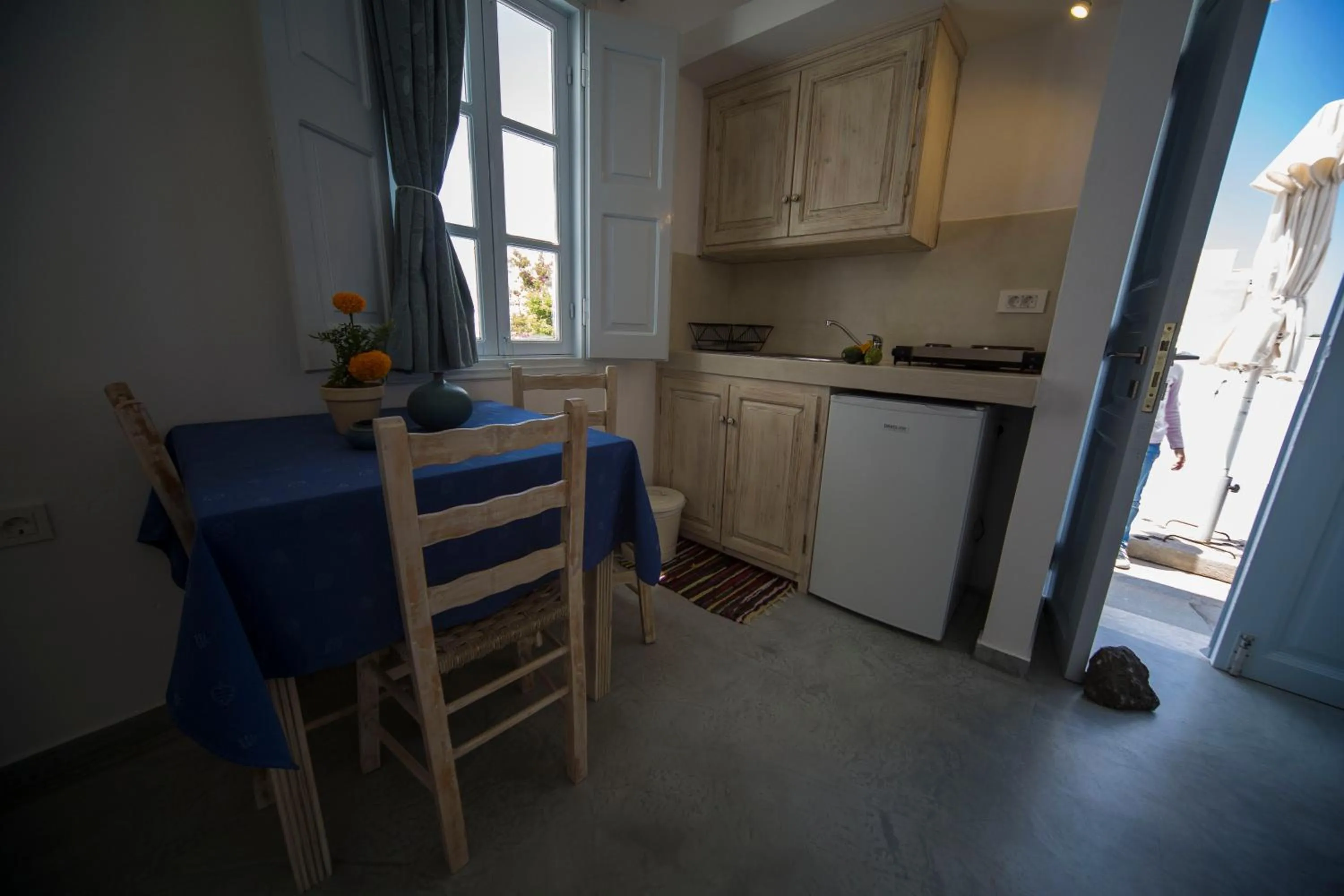 Kitchen or kitchenette in Ianthe Apartments & Villa