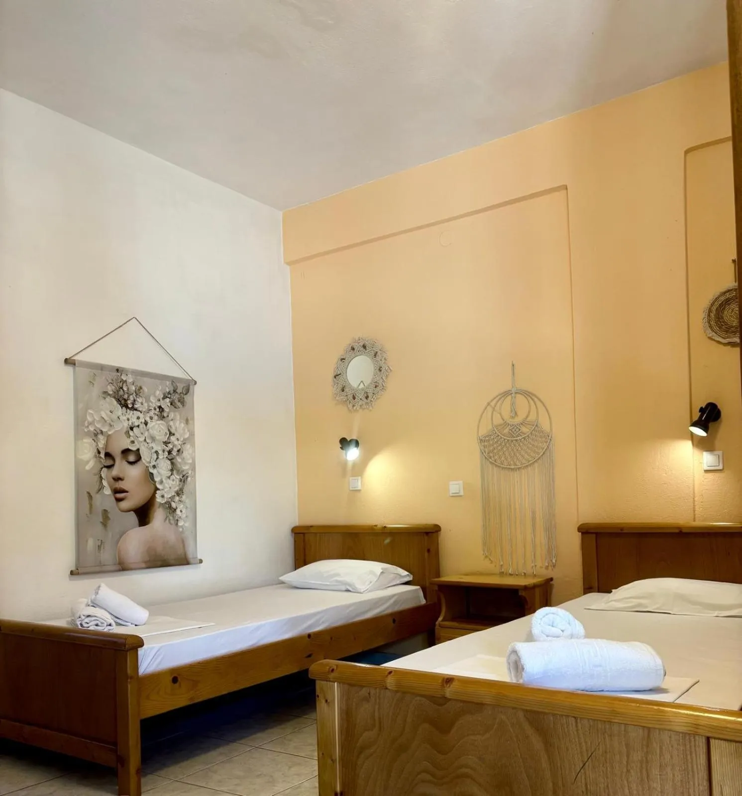 Bed in Blue Dream Apartments