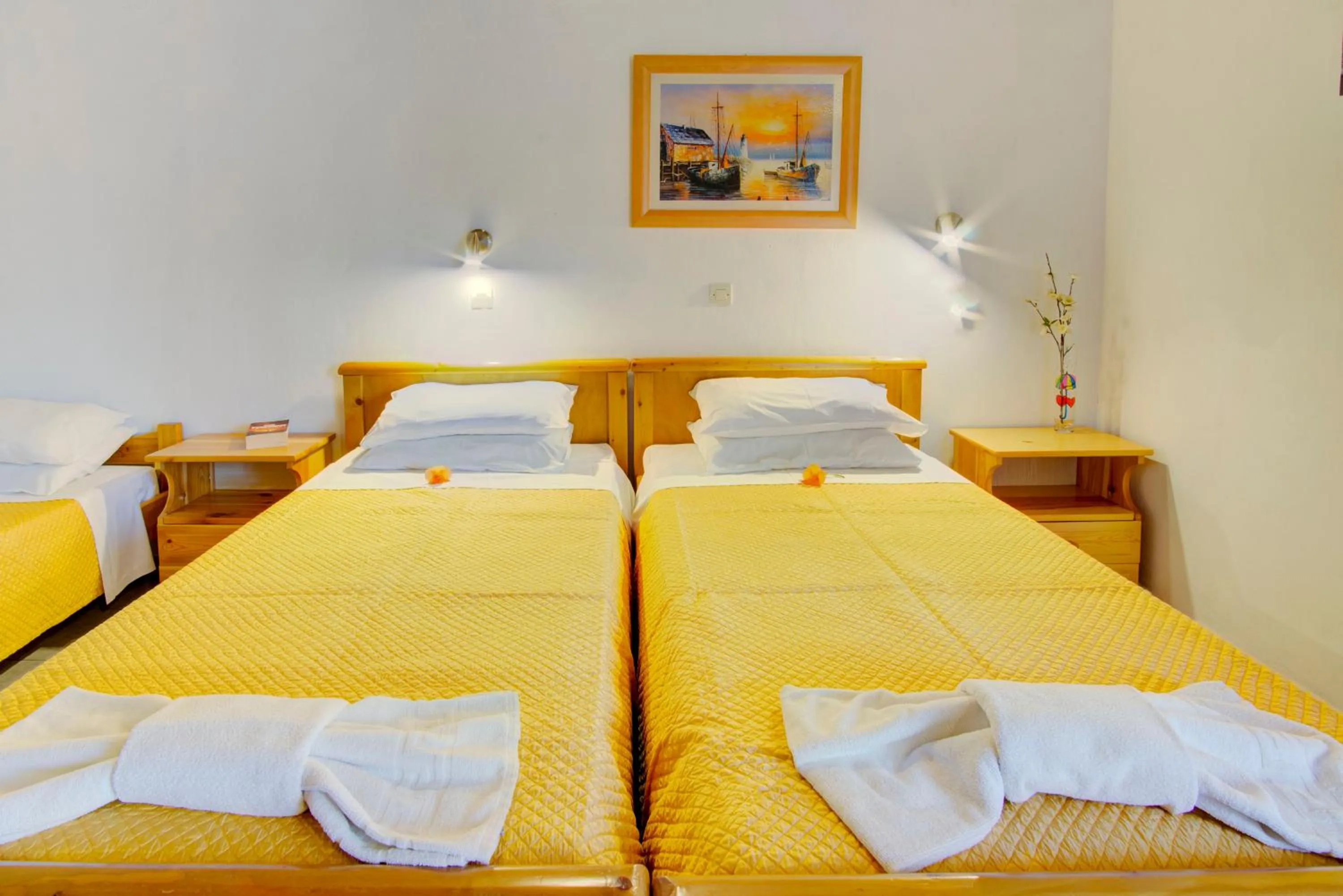 Bed in Blue Dream Apartments