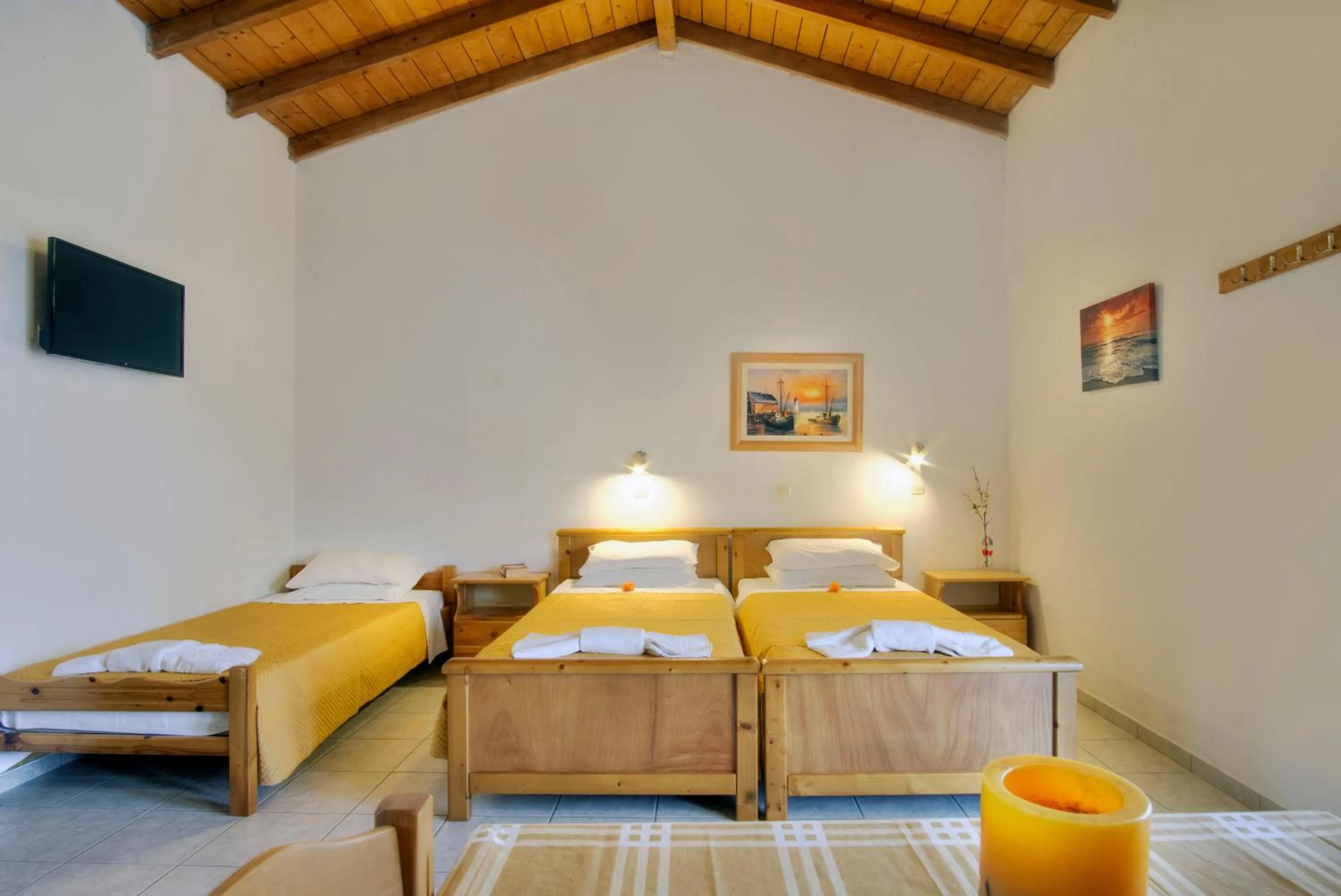 Bed in Blue Dream Apartments