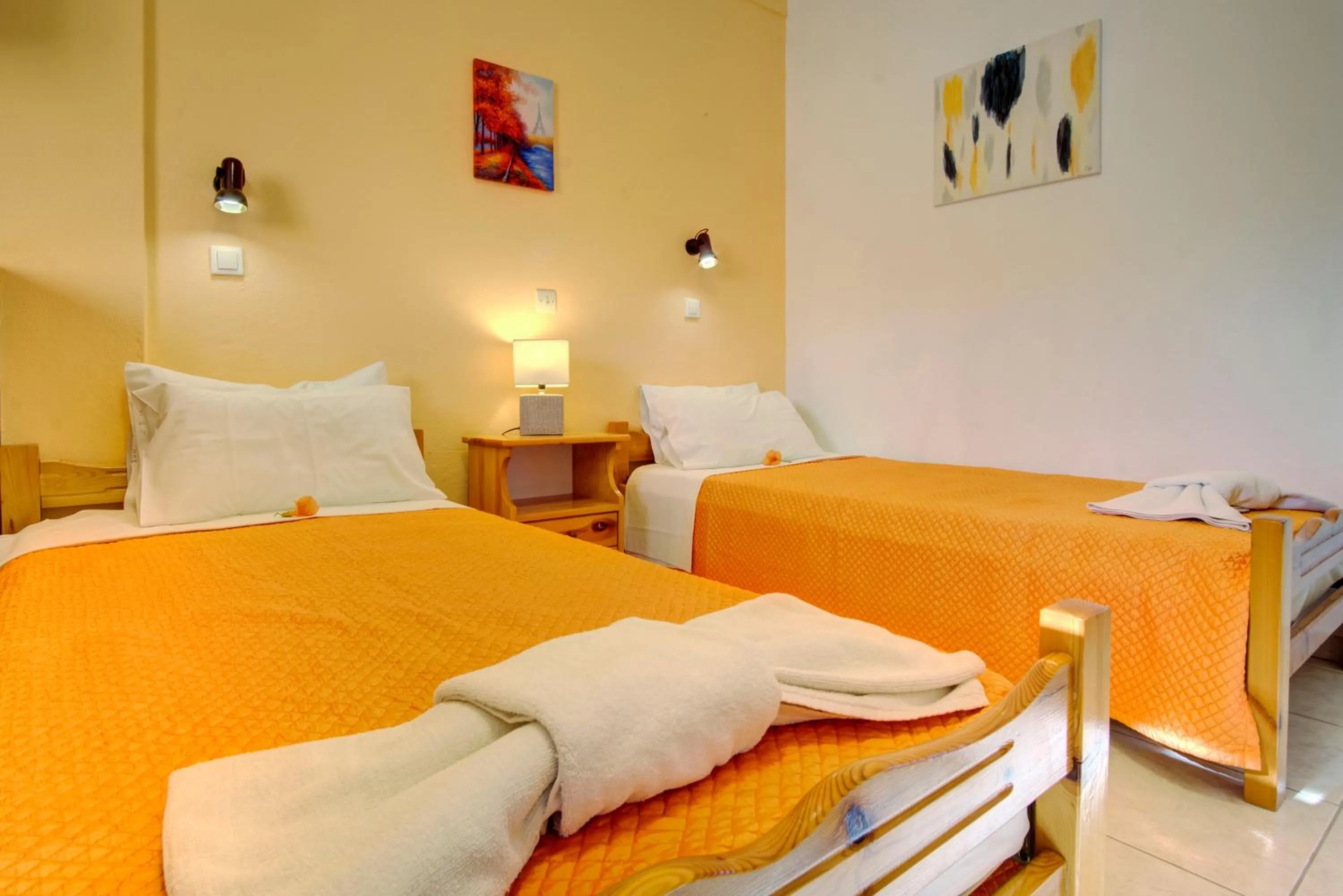 Bed in Blue Dream Apartments