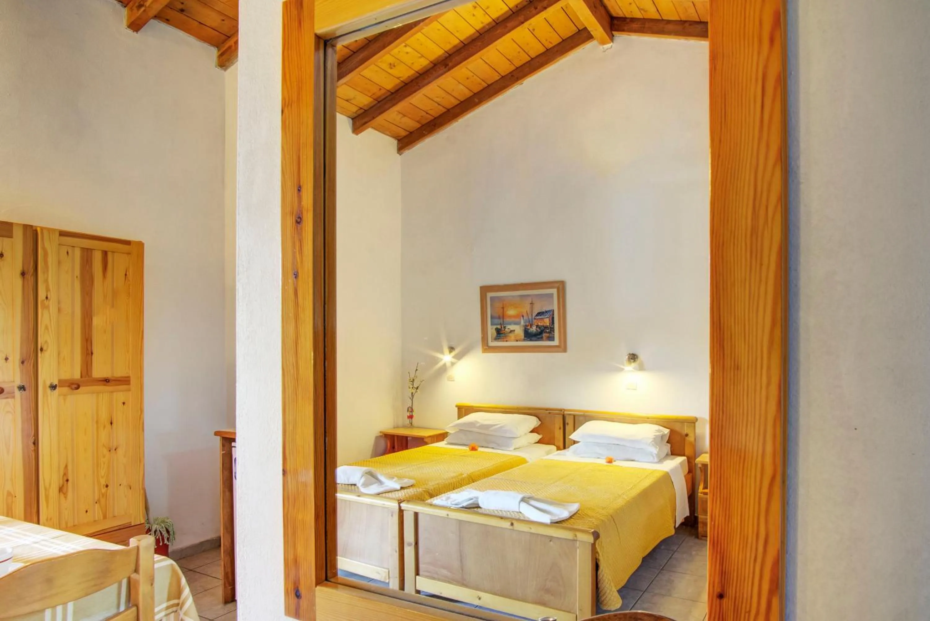 Bedroom in Blue Dream Apartments