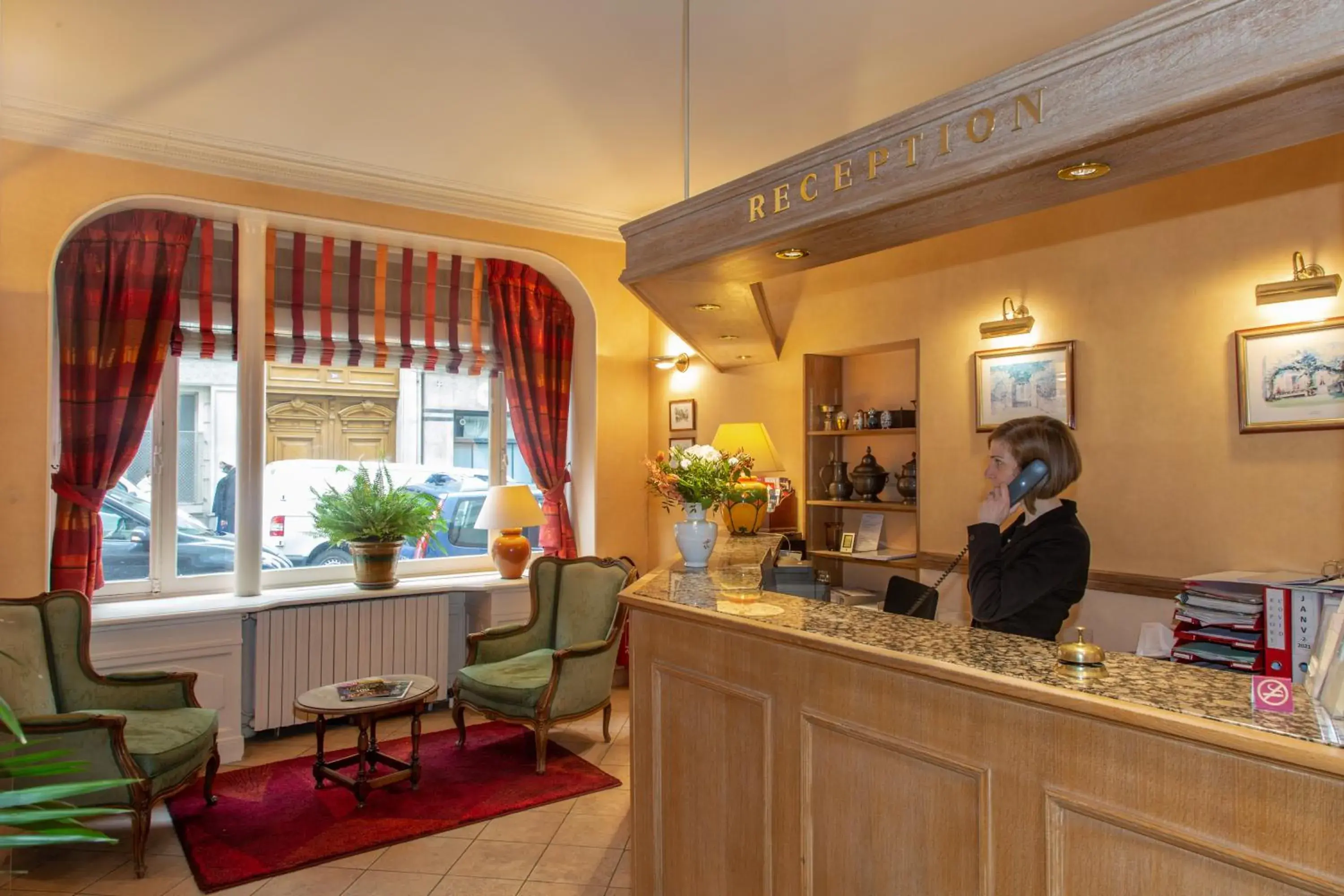 Lobby or reception in Résidence du Pré Lobby or reception in Résidence du Pré