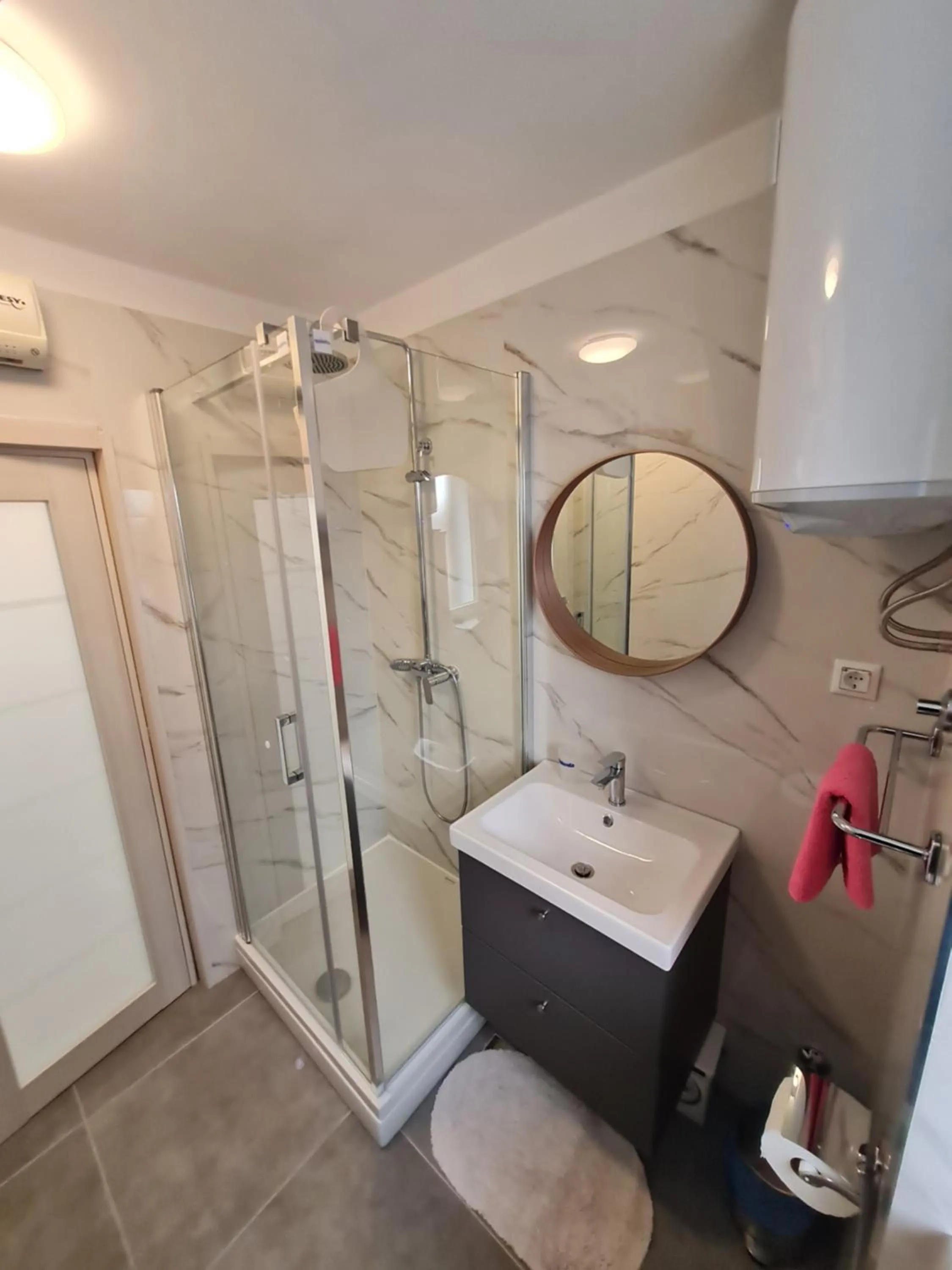 Bathroom in Apartments Lana