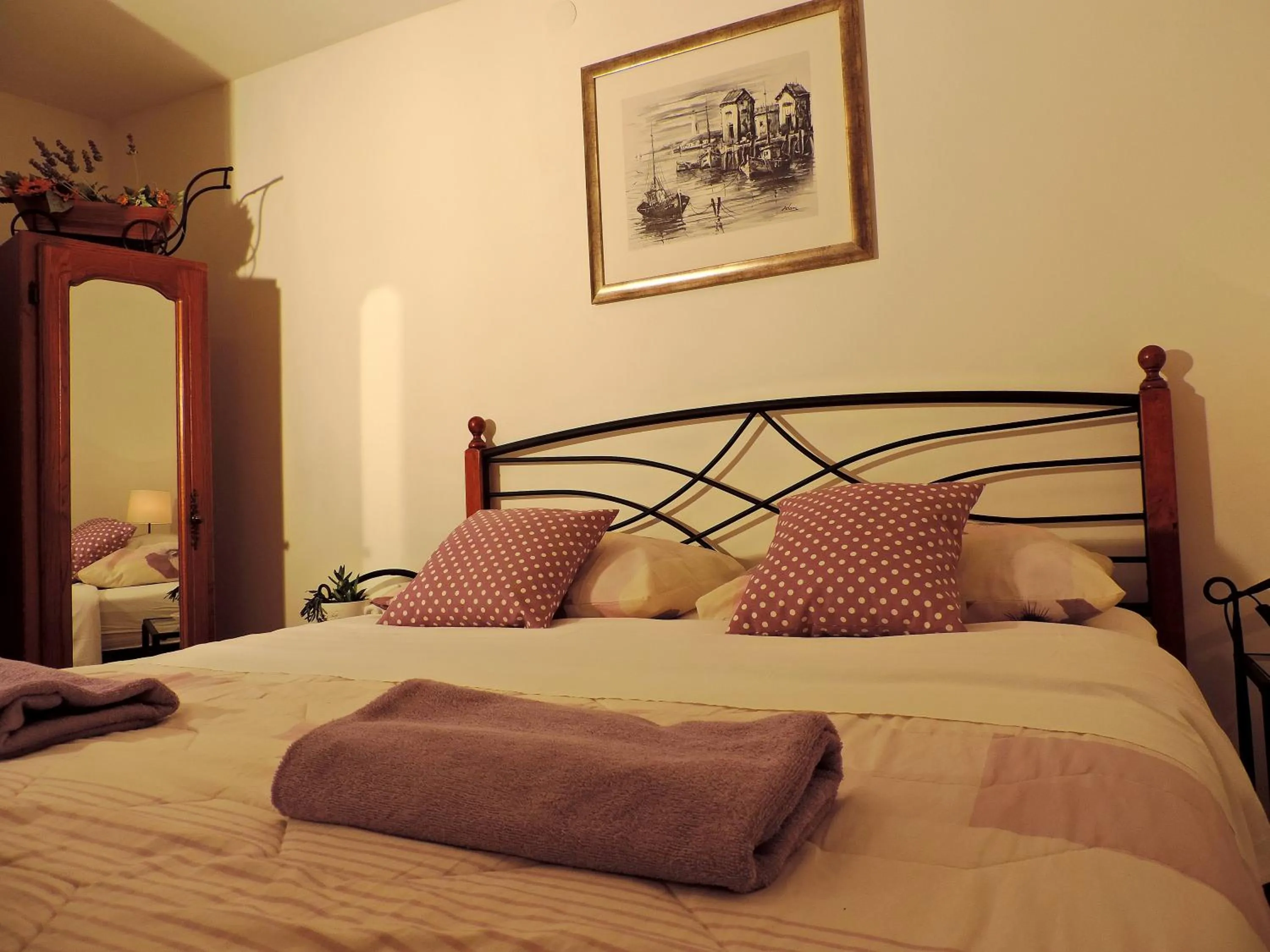 Bed in Apartments Lana
