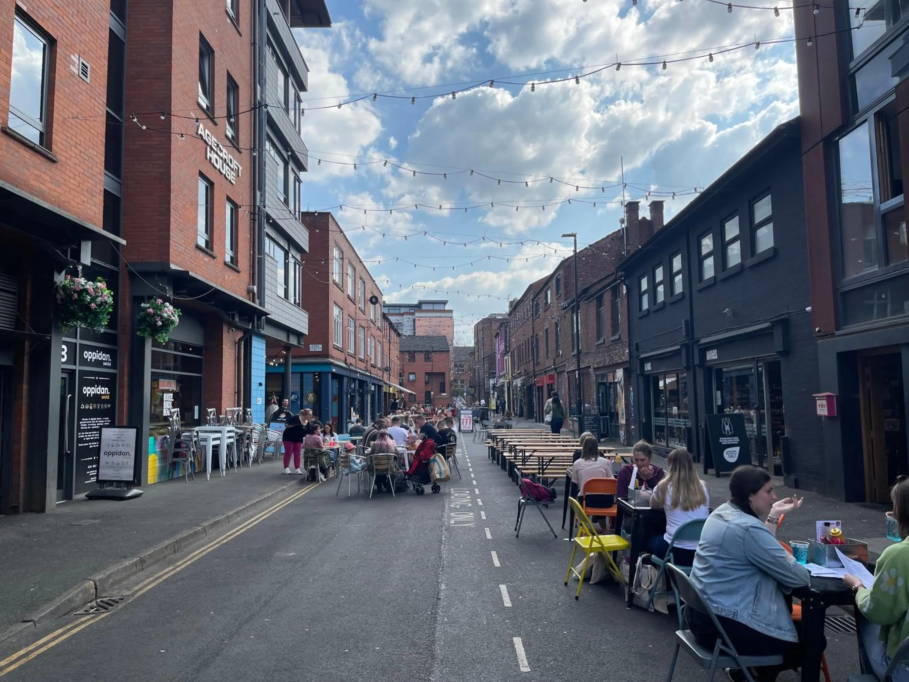 Restaurant/places to eat in Quay Apartments Manchester