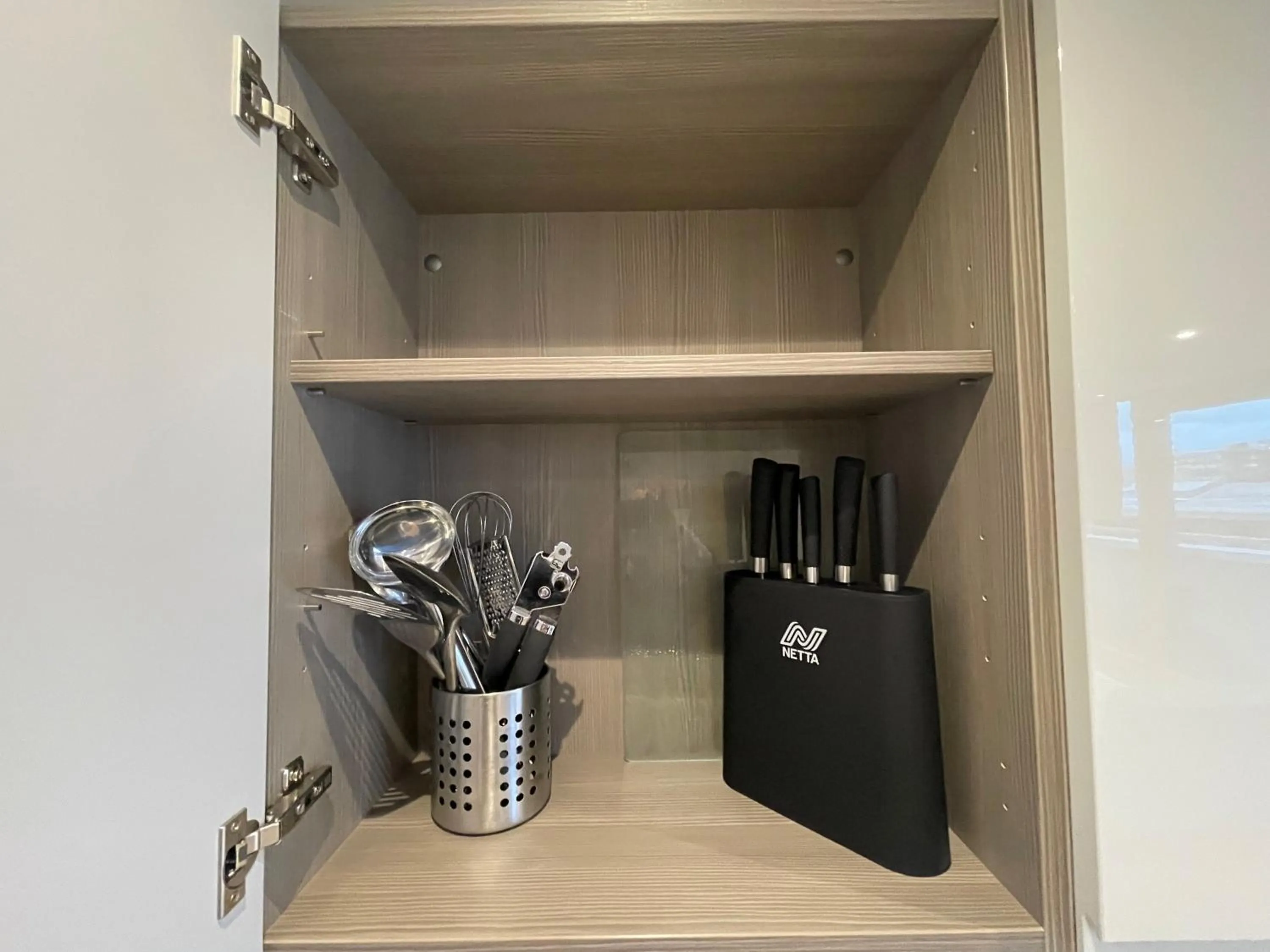 Kitchen or kitchenette in Quay Apartments Manchester