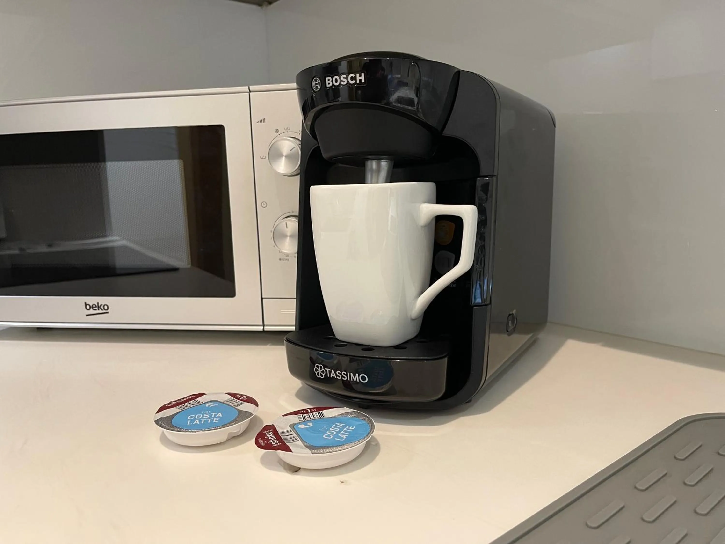 Coffee/tea facilities in Quay Apartments Manchester