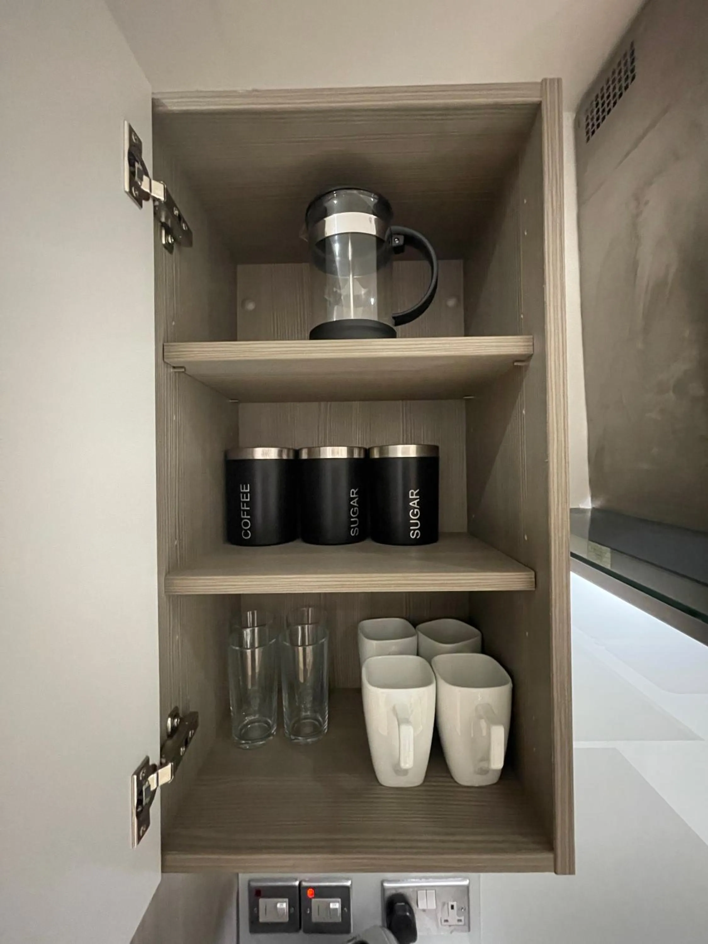 Coffee/tea facilities in Quay Apartments Manchester