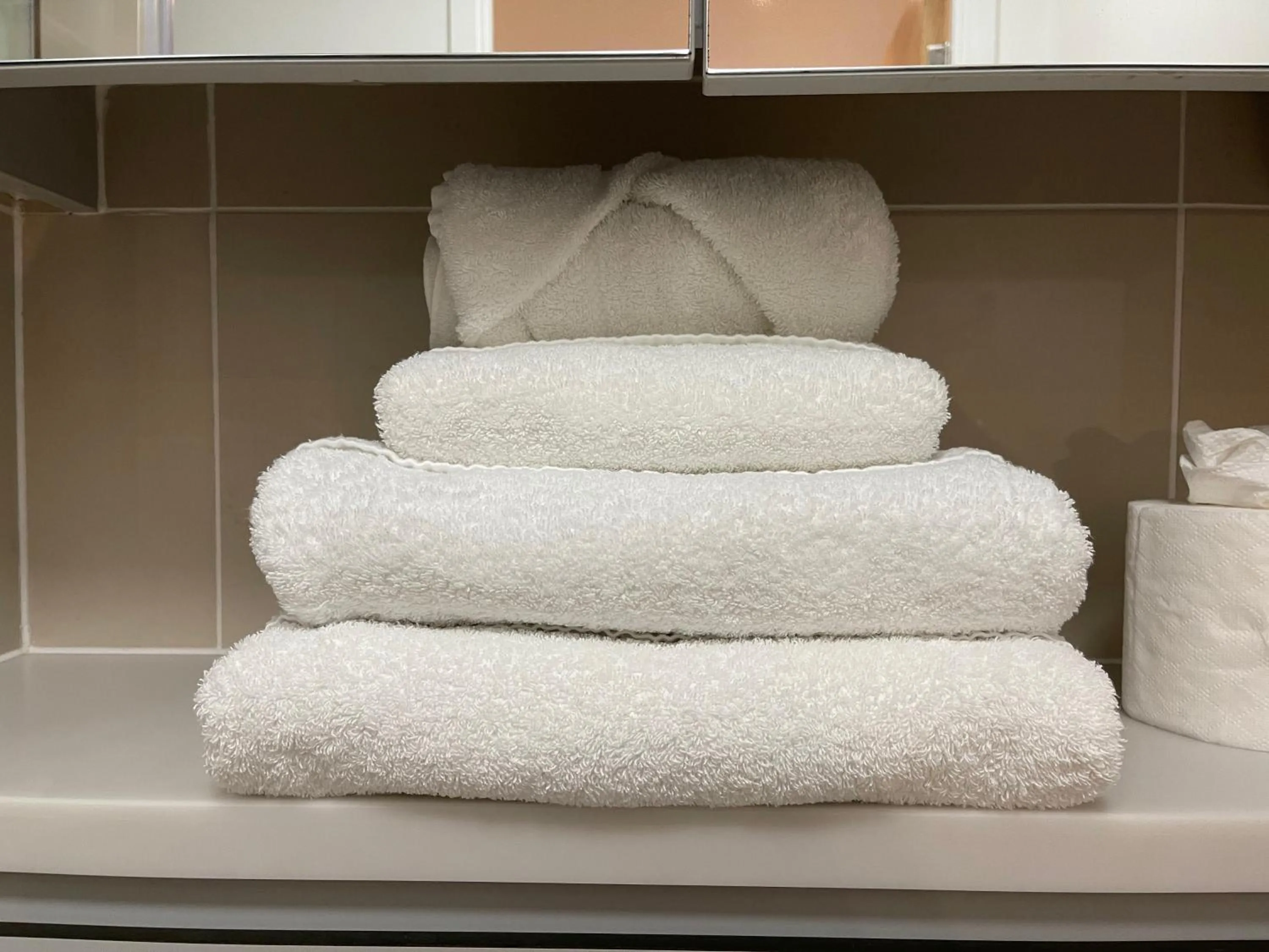 Bathroom in Quay Apartments Manchester