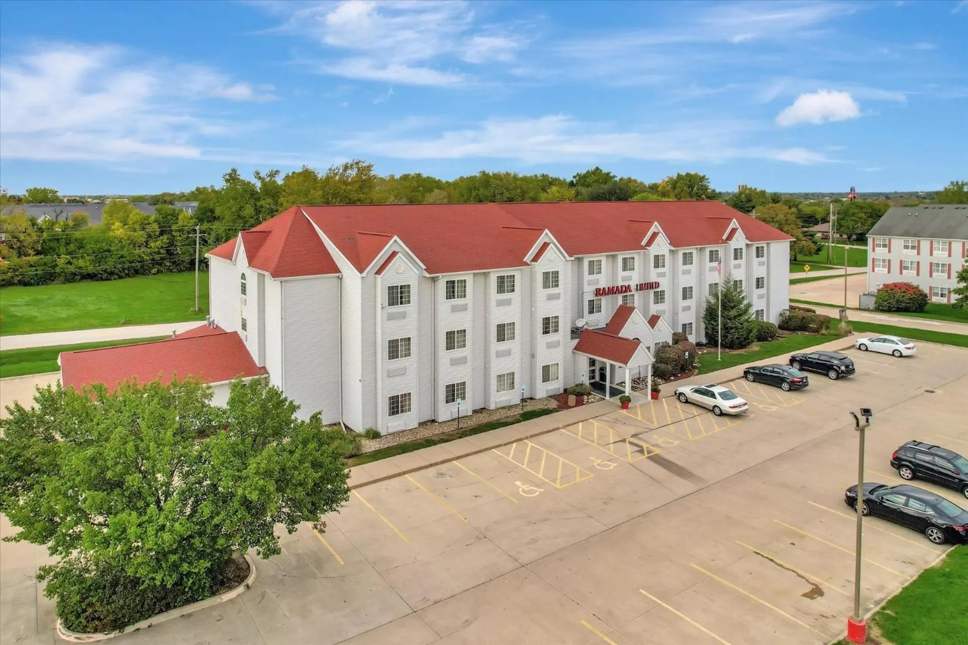 Property building in Ramada Limited by Wyndham, Bloomington I-55 & I-74 IL