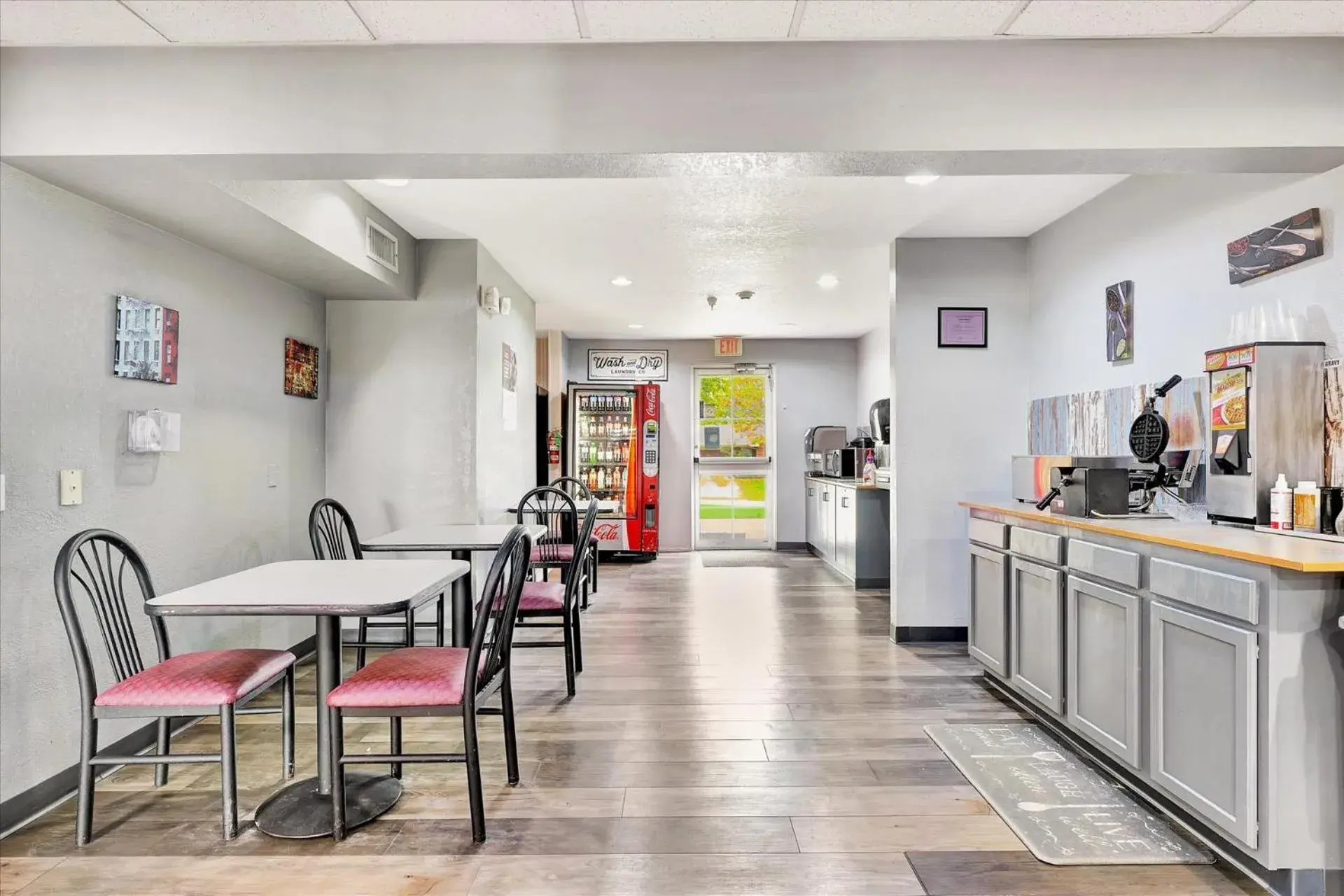 Breakfast in Ramada Limited by Wyndham, Bloomington I-55 & I-74 IL Breakfast in Ramada Limited by Wyndham, Bloomington I-55 & I-74 IL