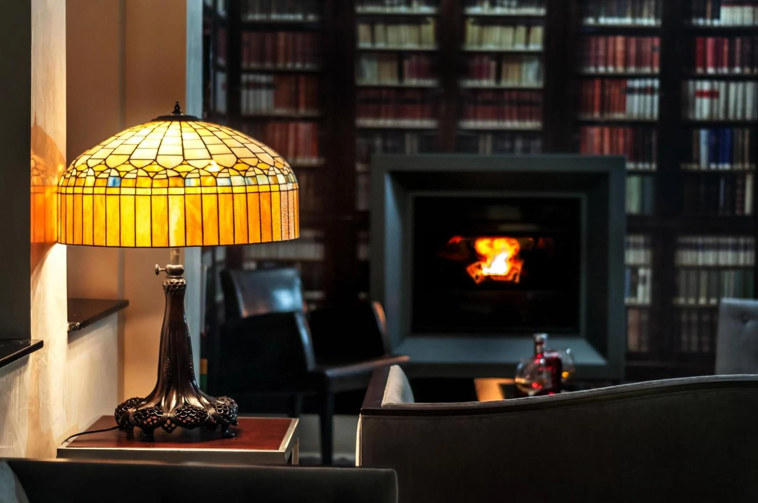 Library in Hotel Granda