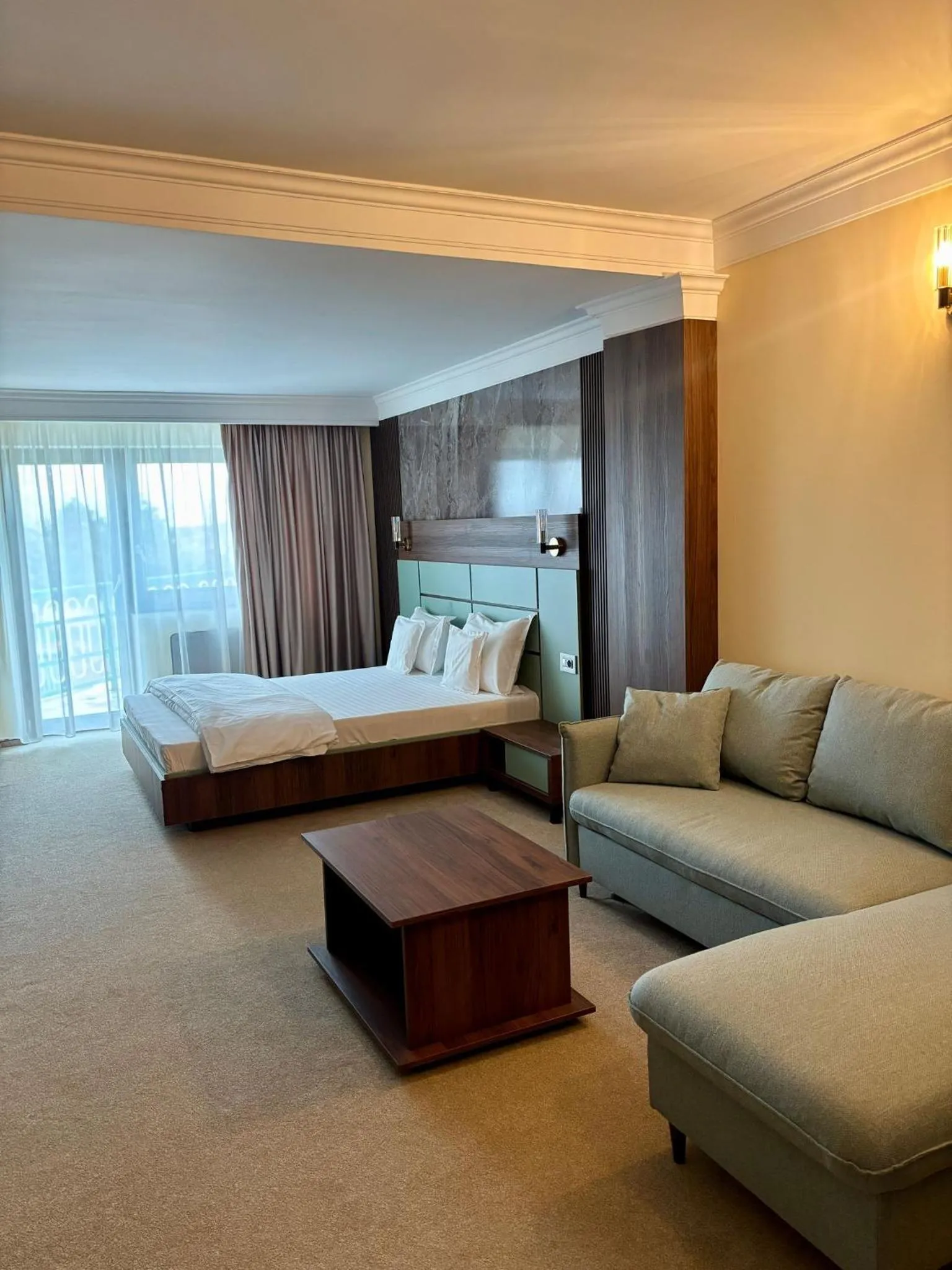 Bed in Hotel President